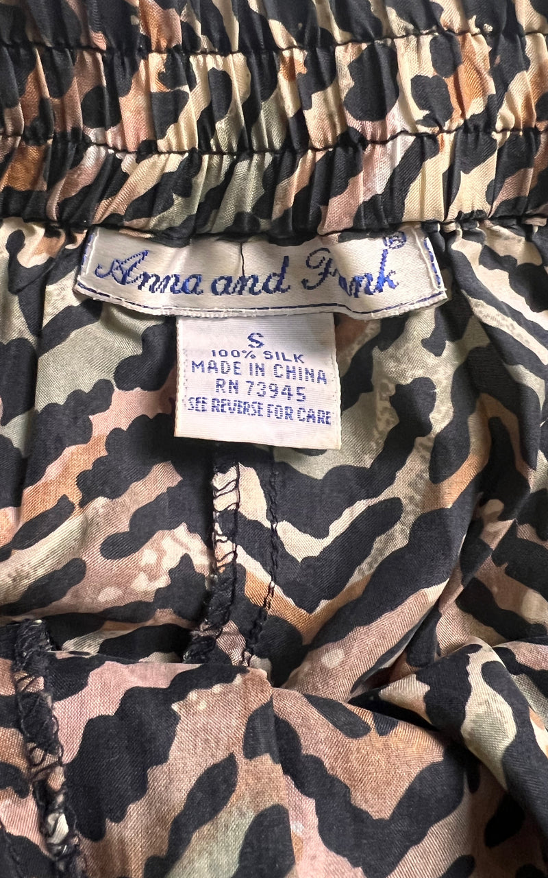 Vintage 90s Silk Shorts