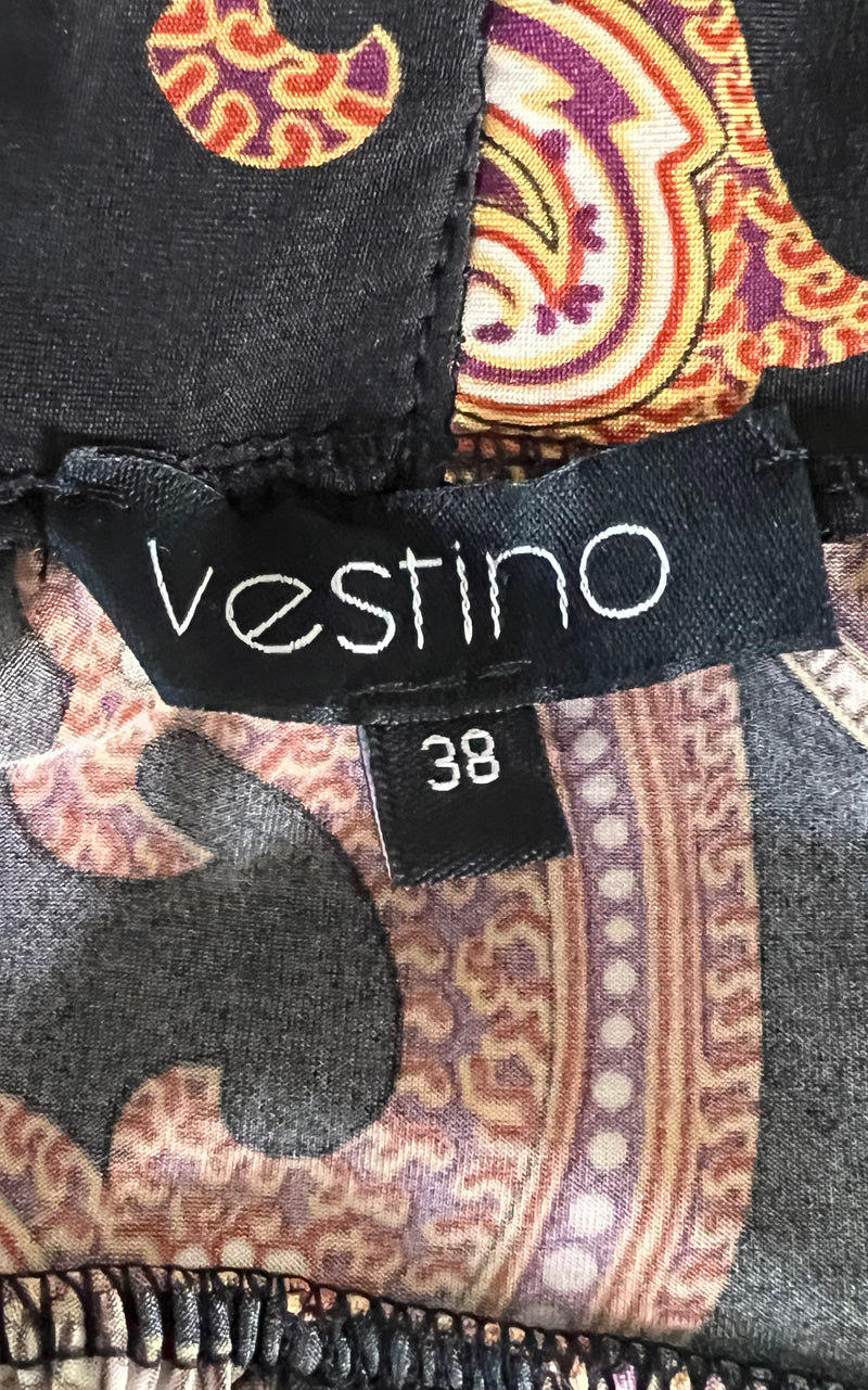 Vintage 90s Vestino Paisley Top