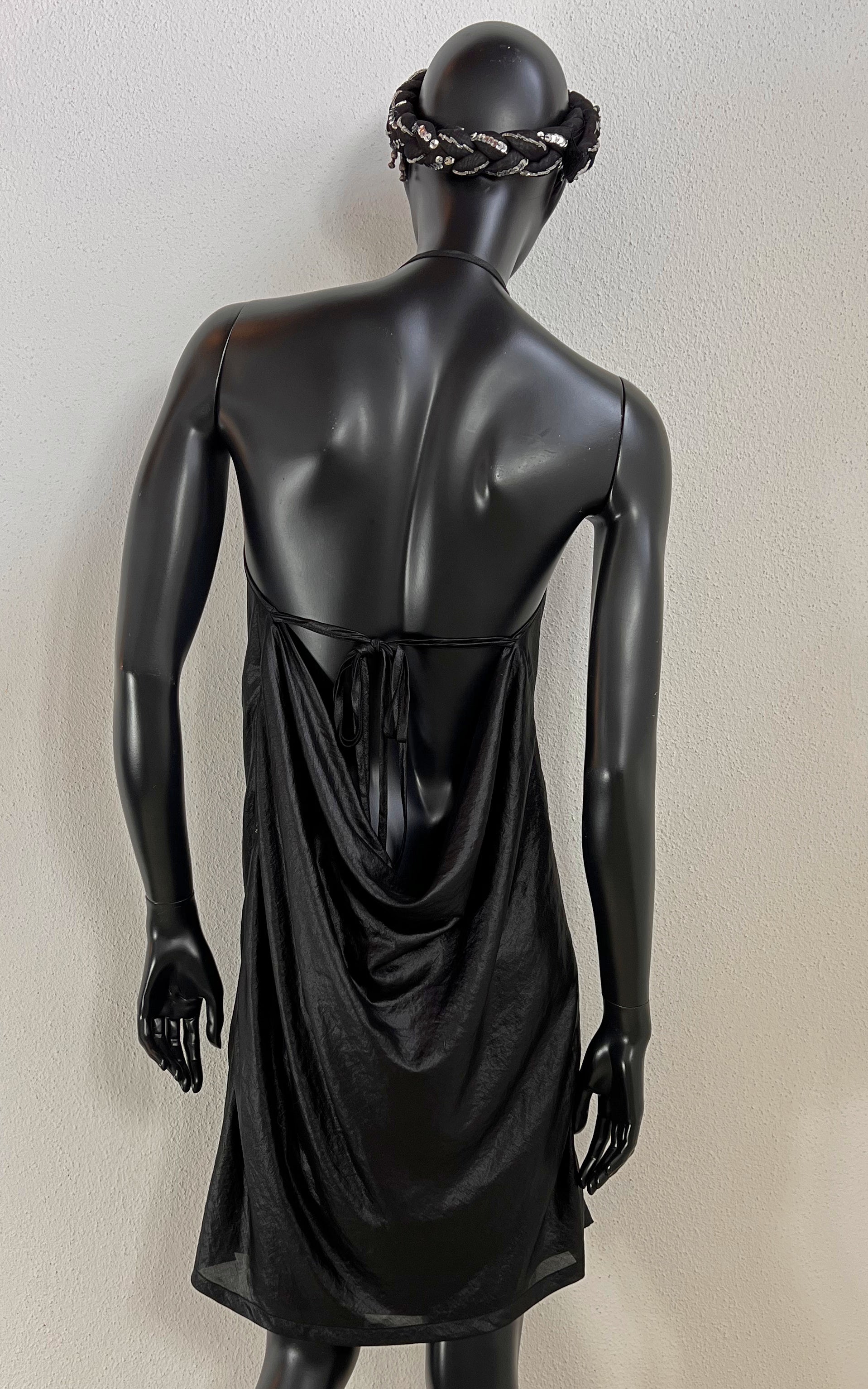 Vintage Armani Jeans Open Back Slip Dress