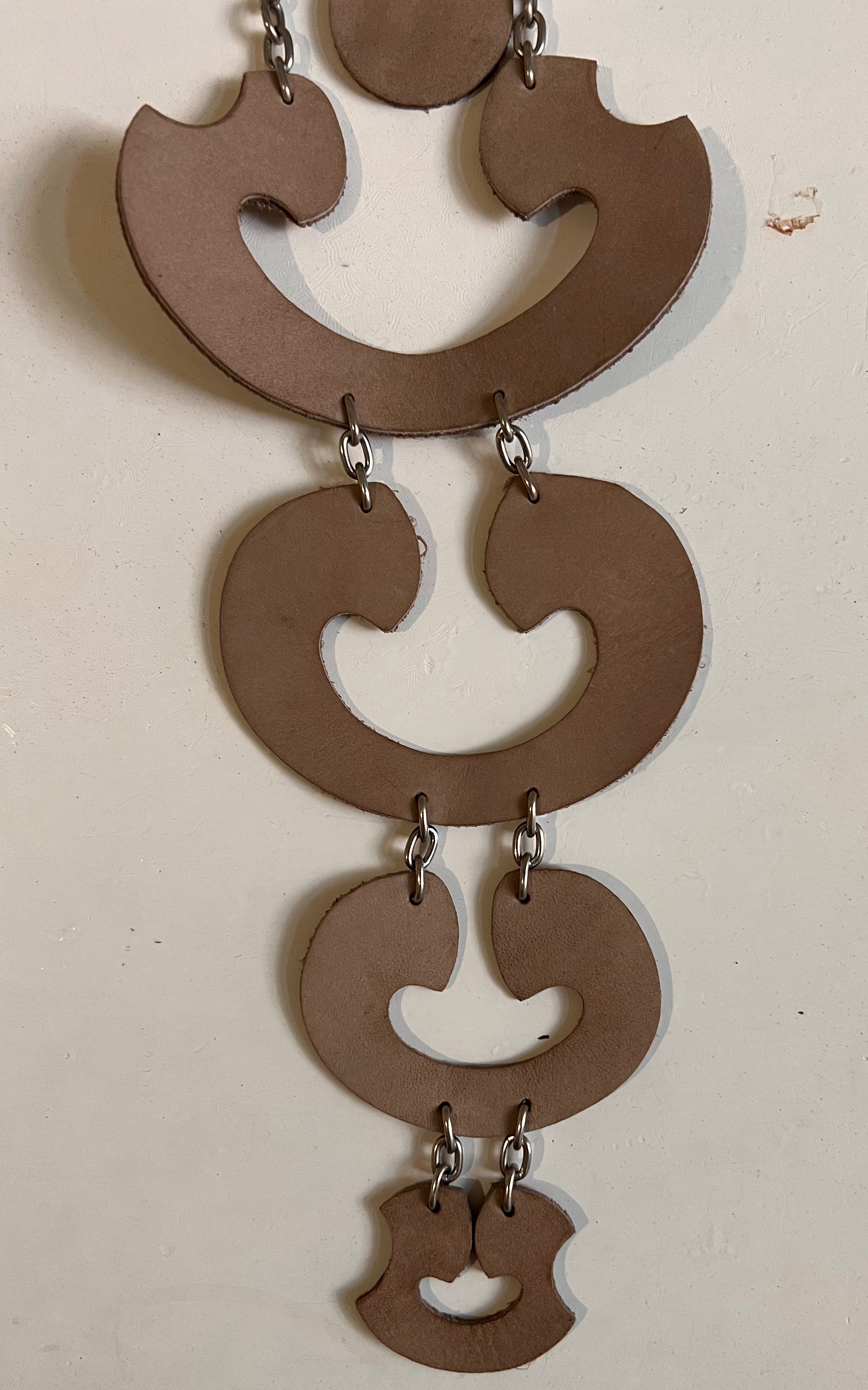 Vintage 70s Leather Statement Piece