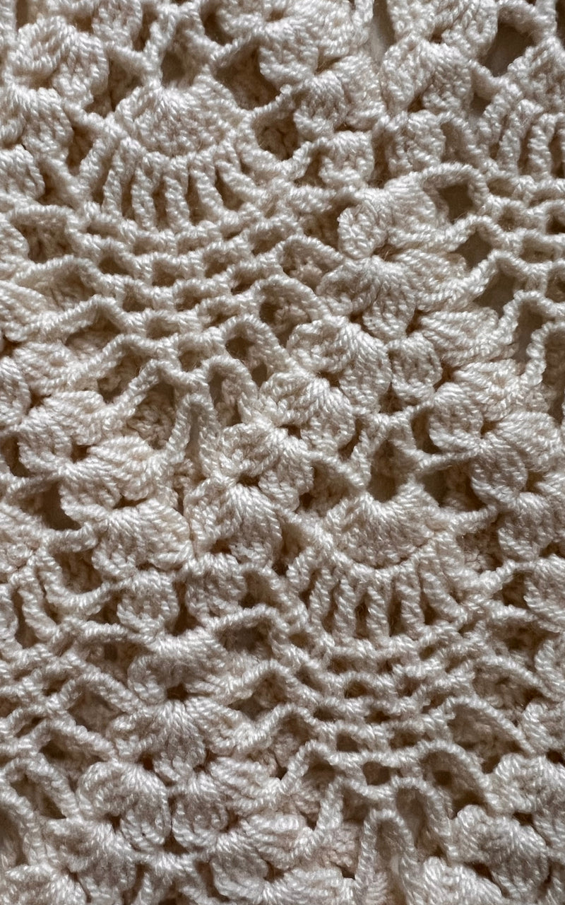 Vintage 70s Crochet Dress