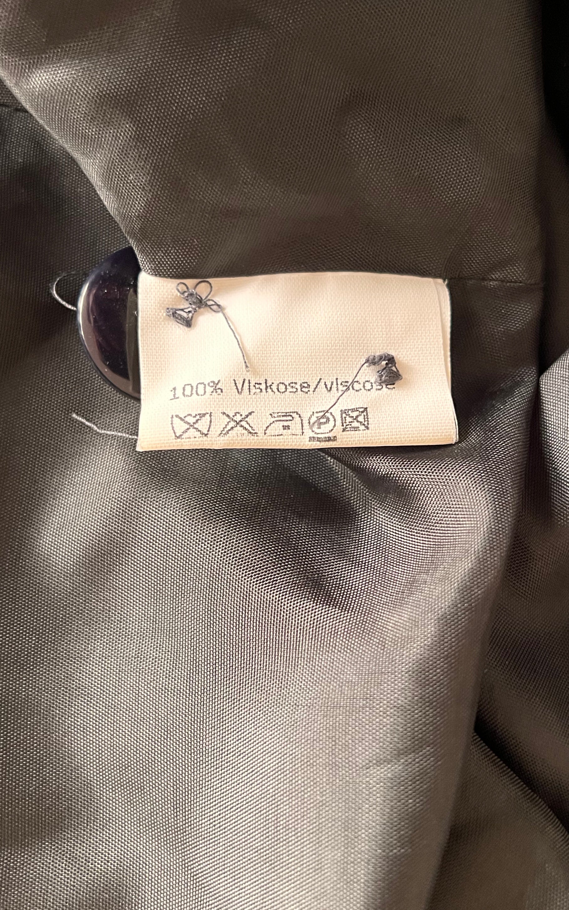 Vintage Maxi Washed Viscose Dress