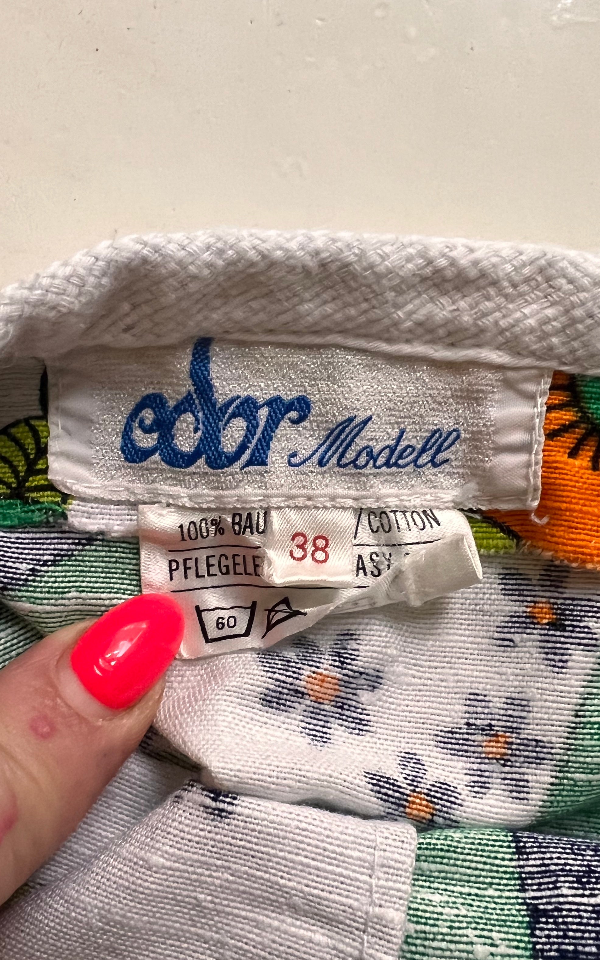 Vintage Psychedelic Neckholder Dress