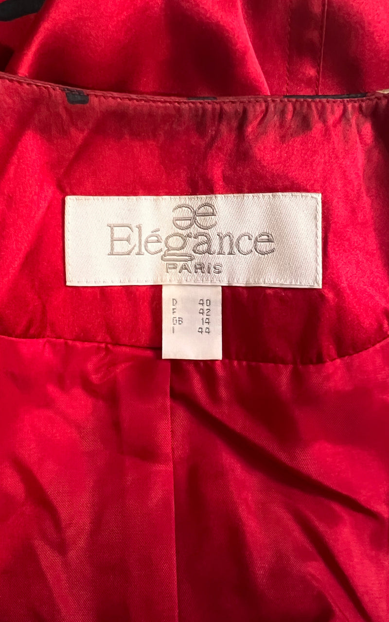 Vintage Silk Horse Waistcoat