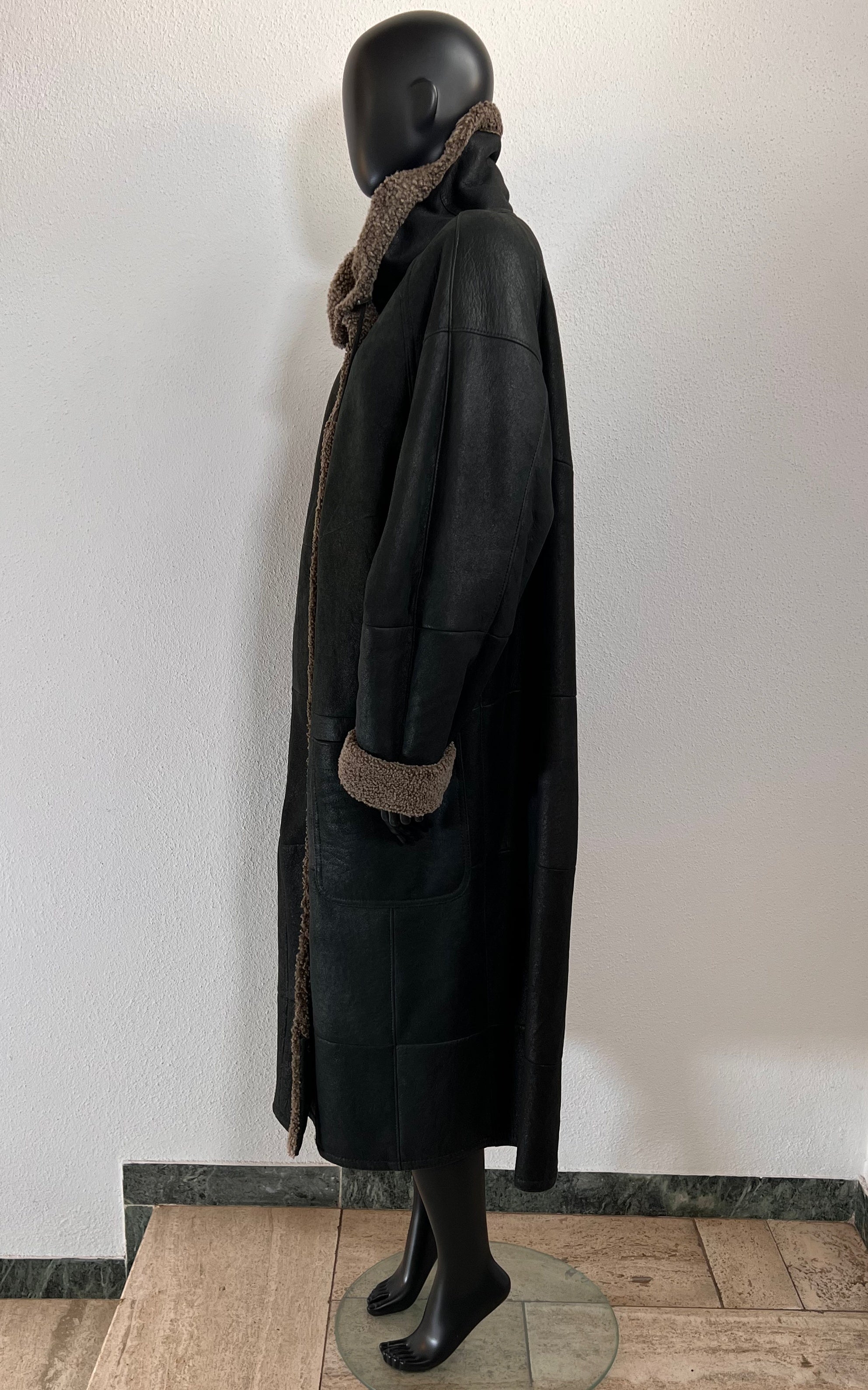 Vintage Christ Shearling Coat