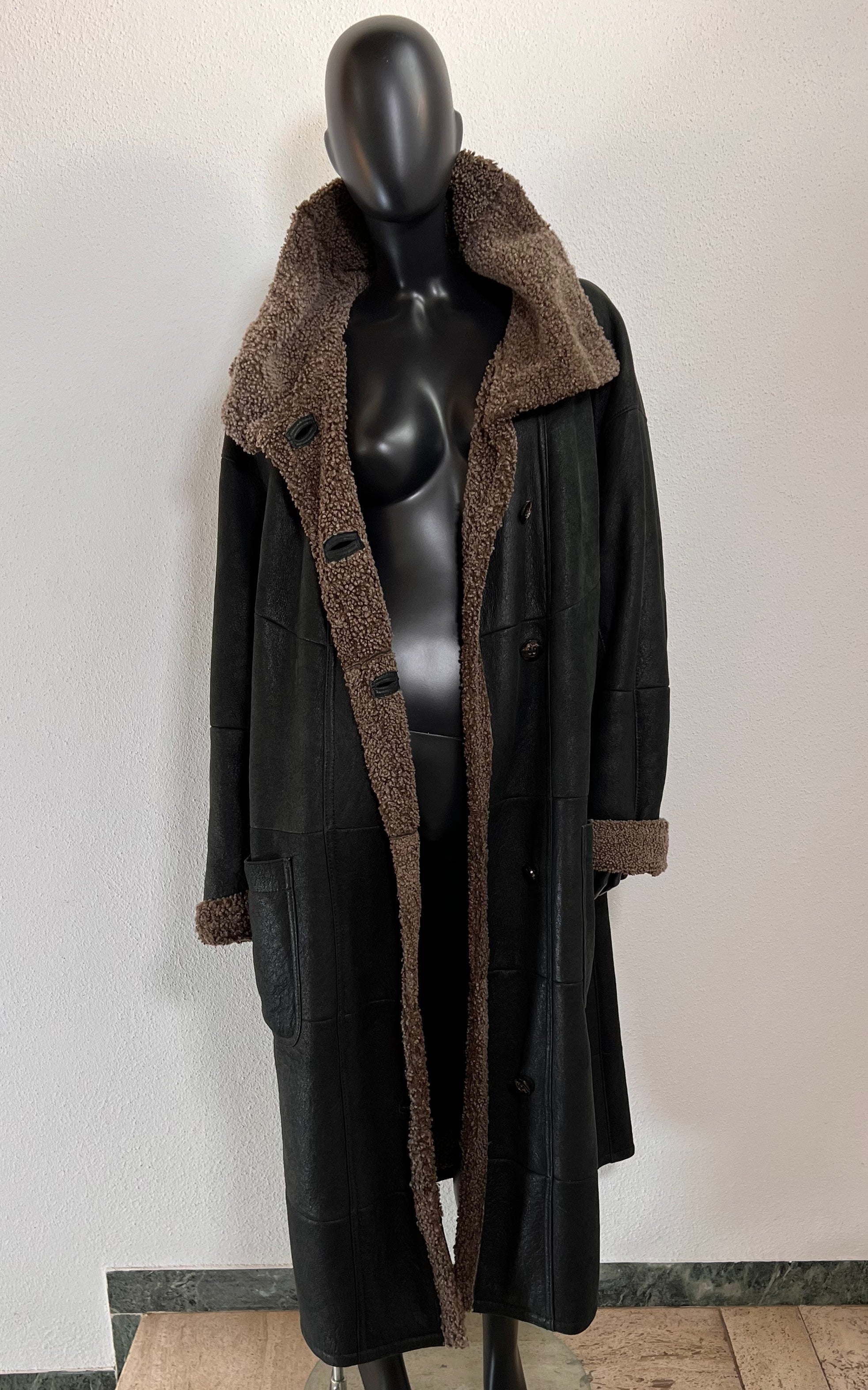 Vintage Christ Shearling Coat