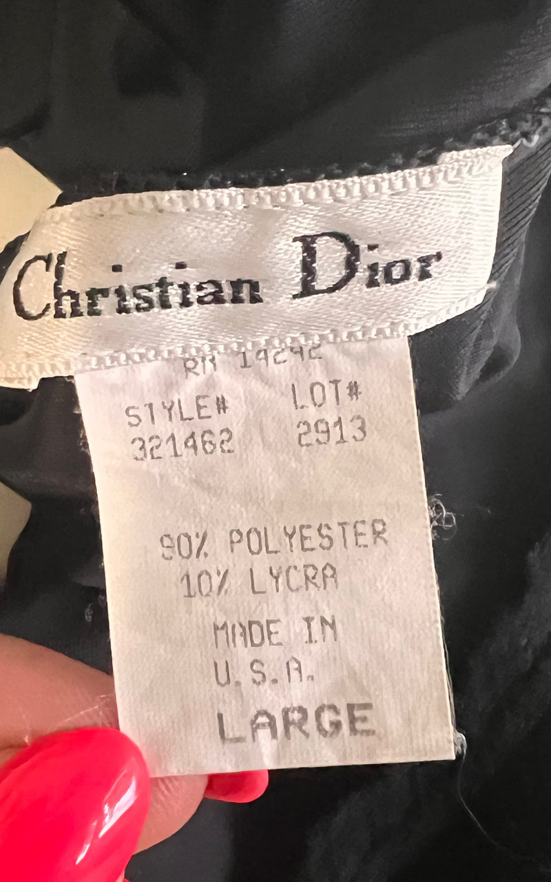 Vintage Velvet Christian Dior Body