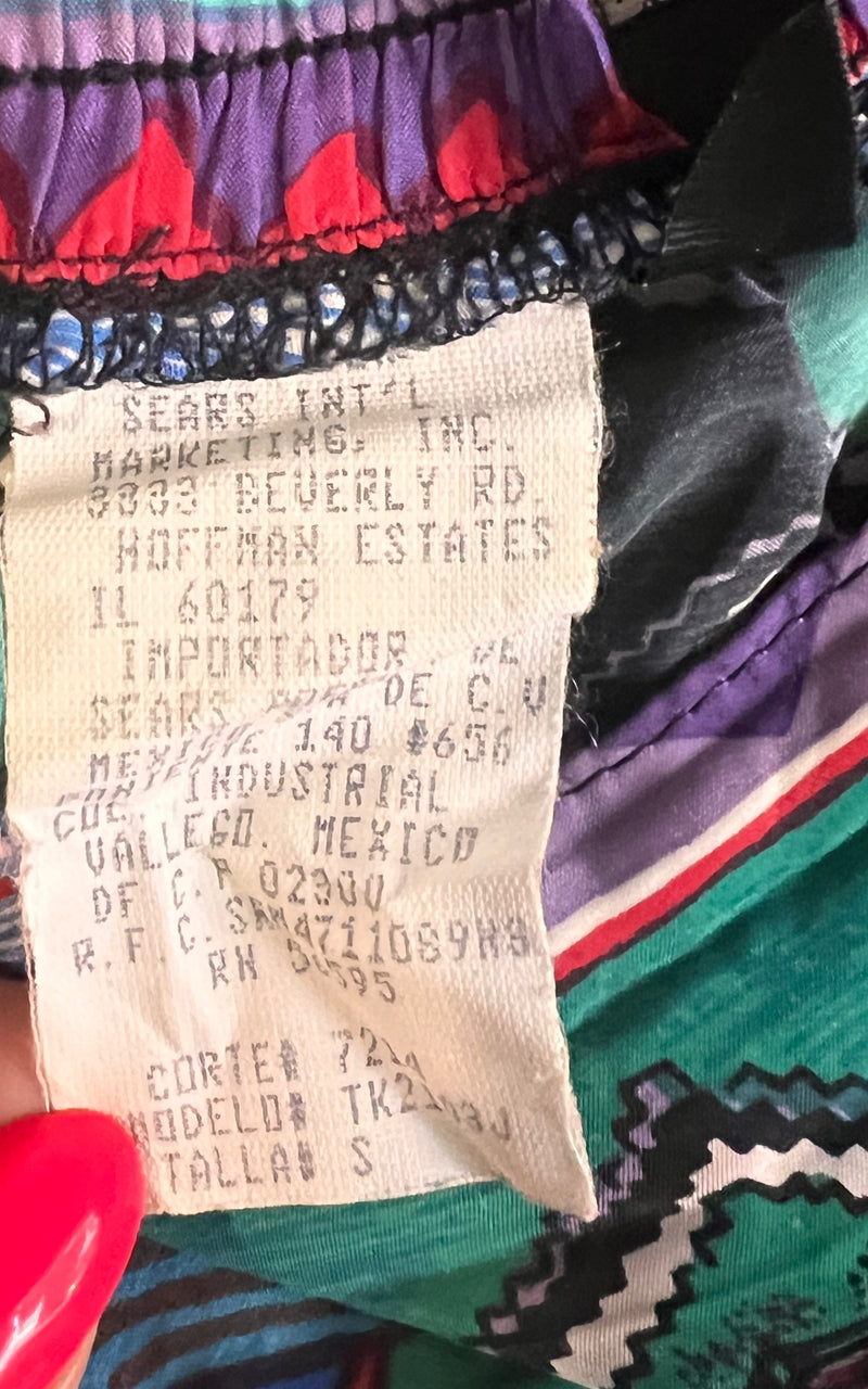 Vintage 90s Silk Shorts