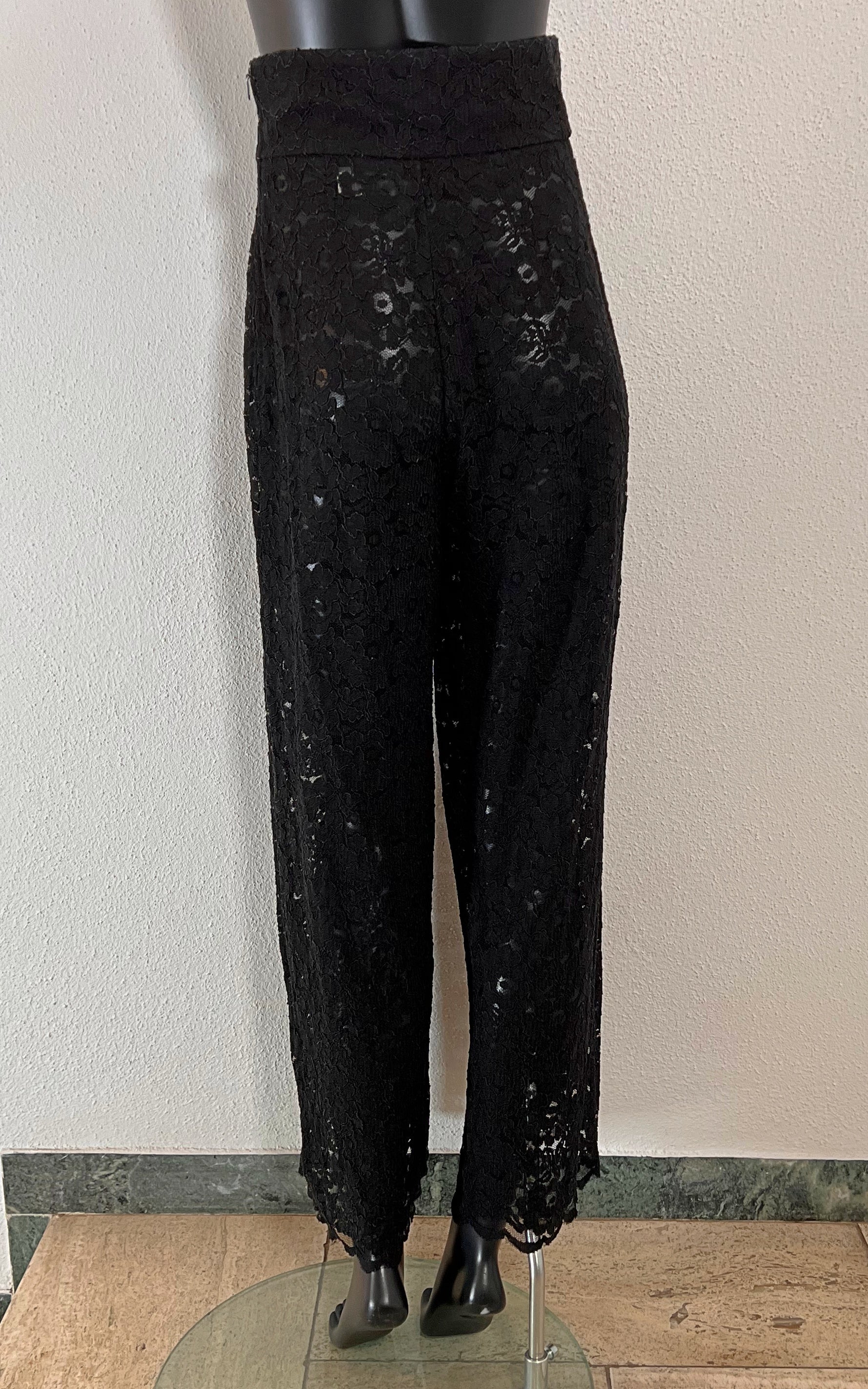 Vintage Vera Mont Sheer Lace Pants