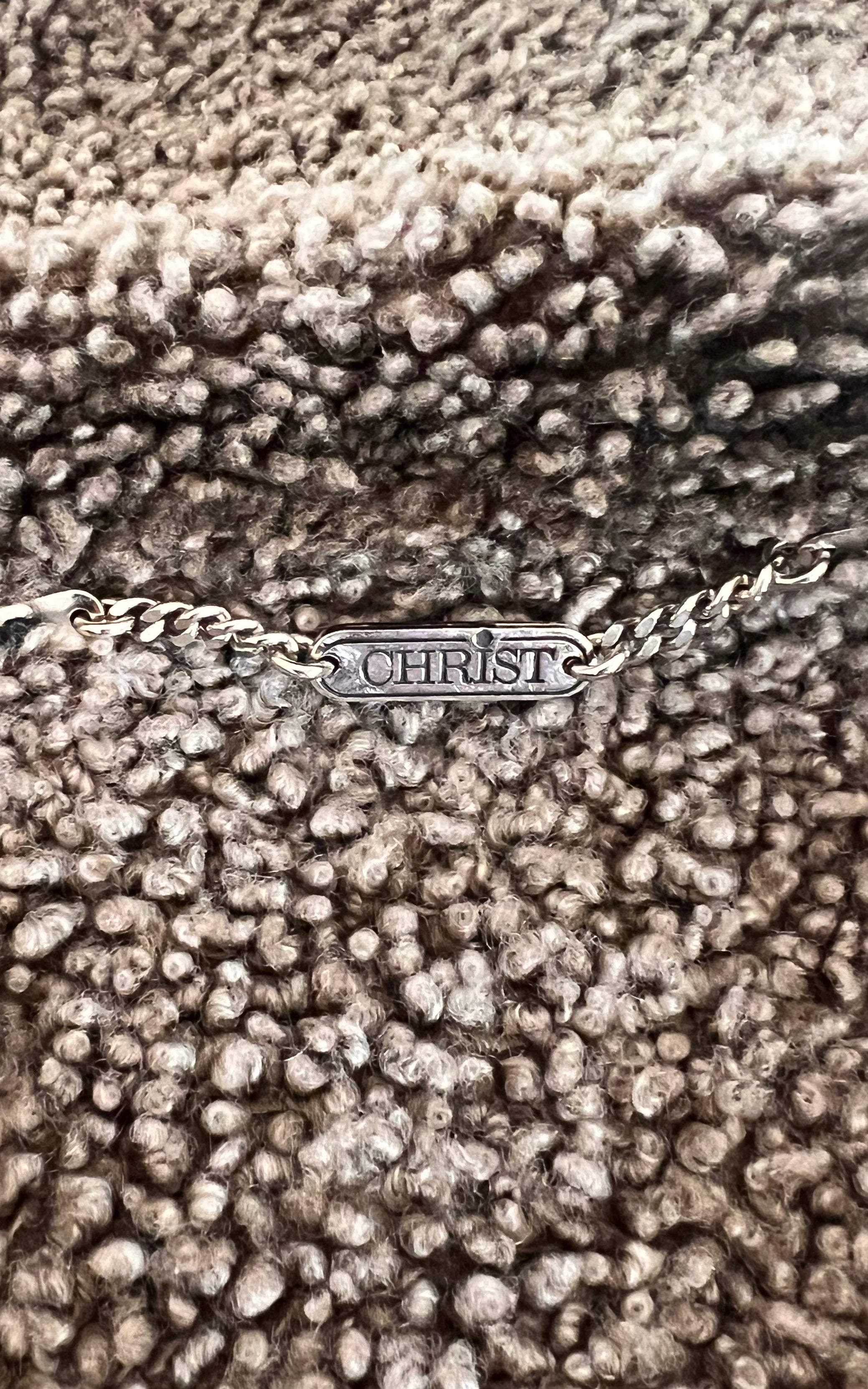 Vintage Christ Shearling Coat