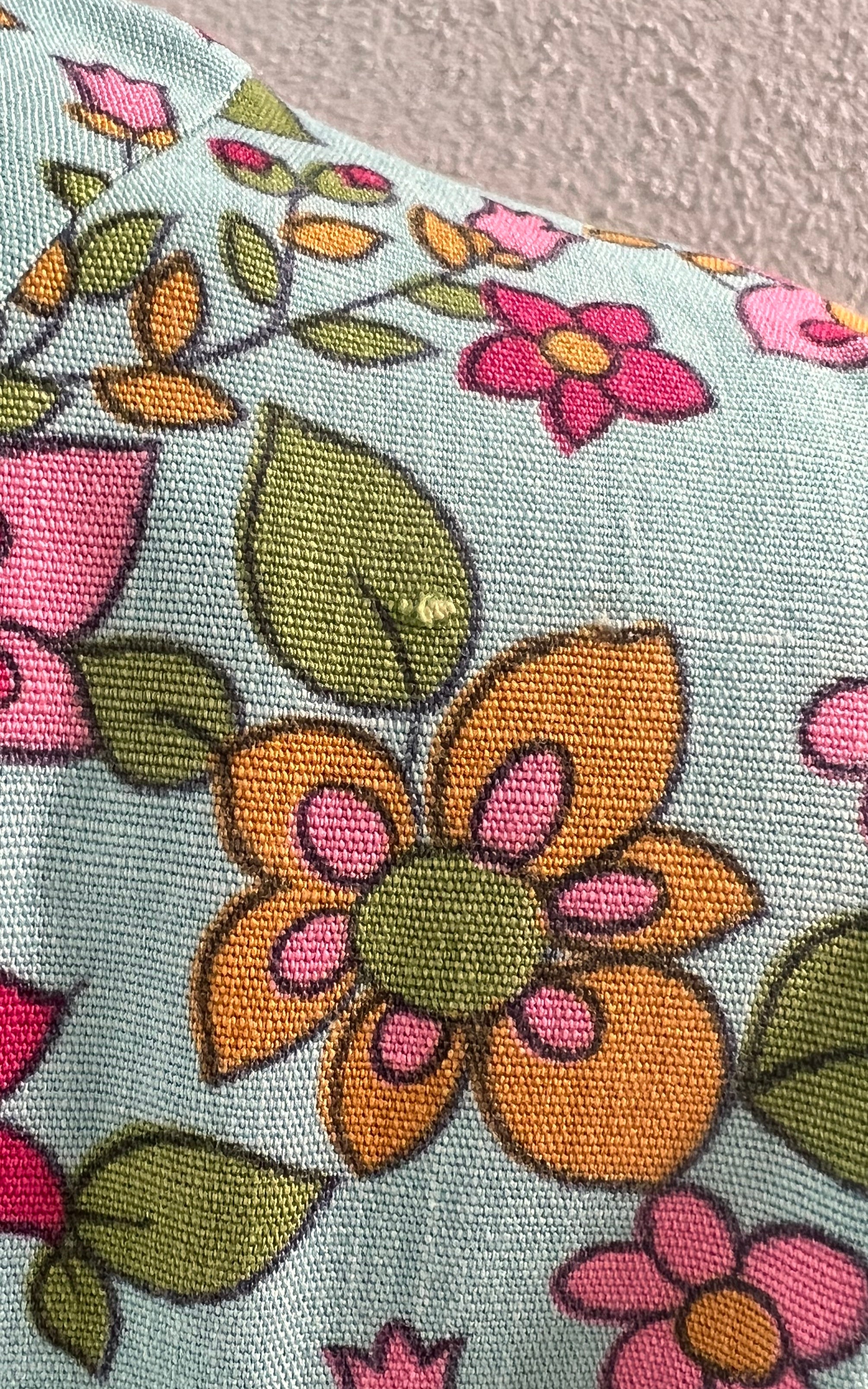 Abito vintage a fiori anni '60