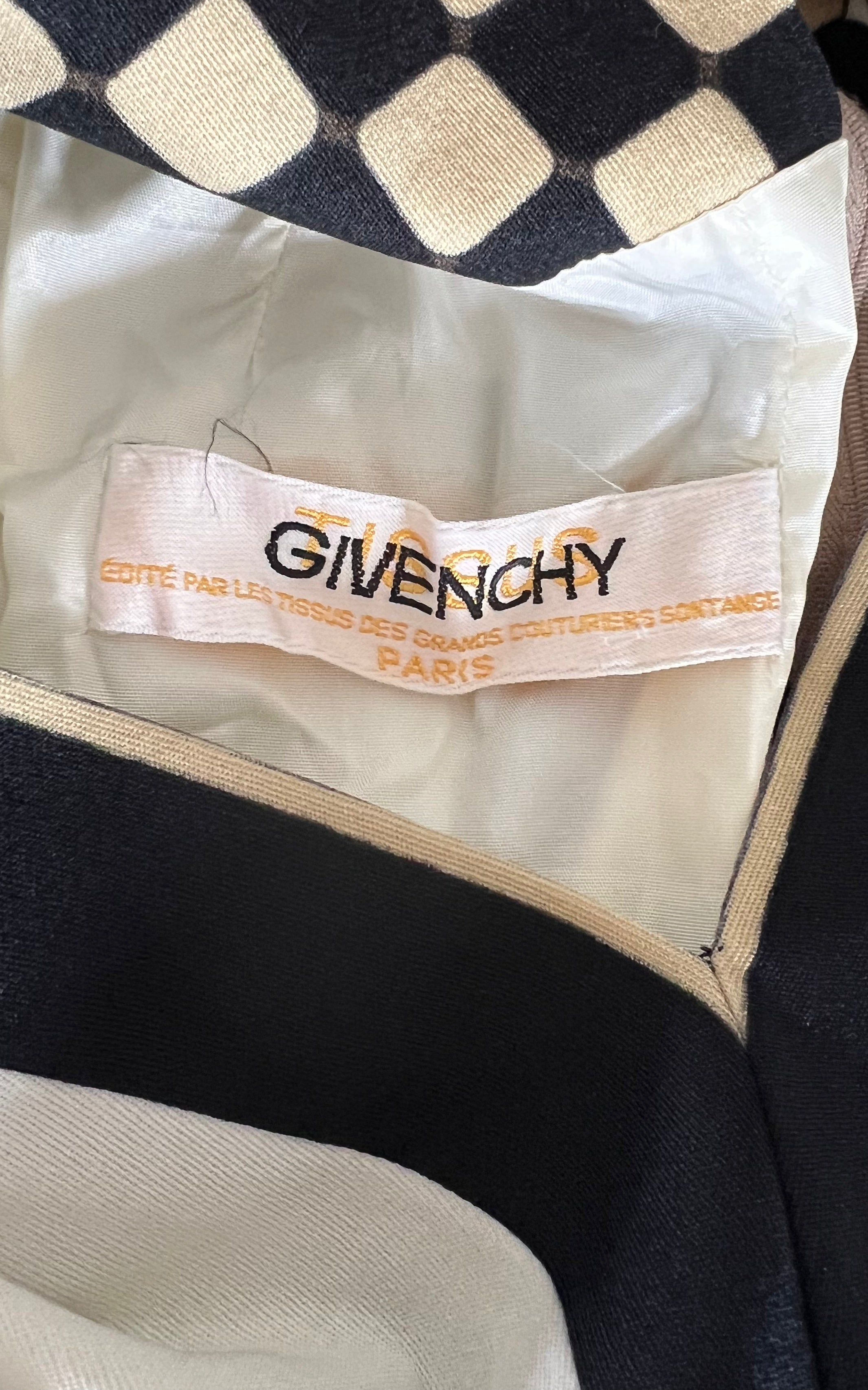 Vintage 70s Givenchy Couture Dress