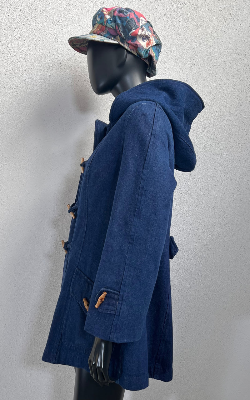 Vintage 70s Denim Parka