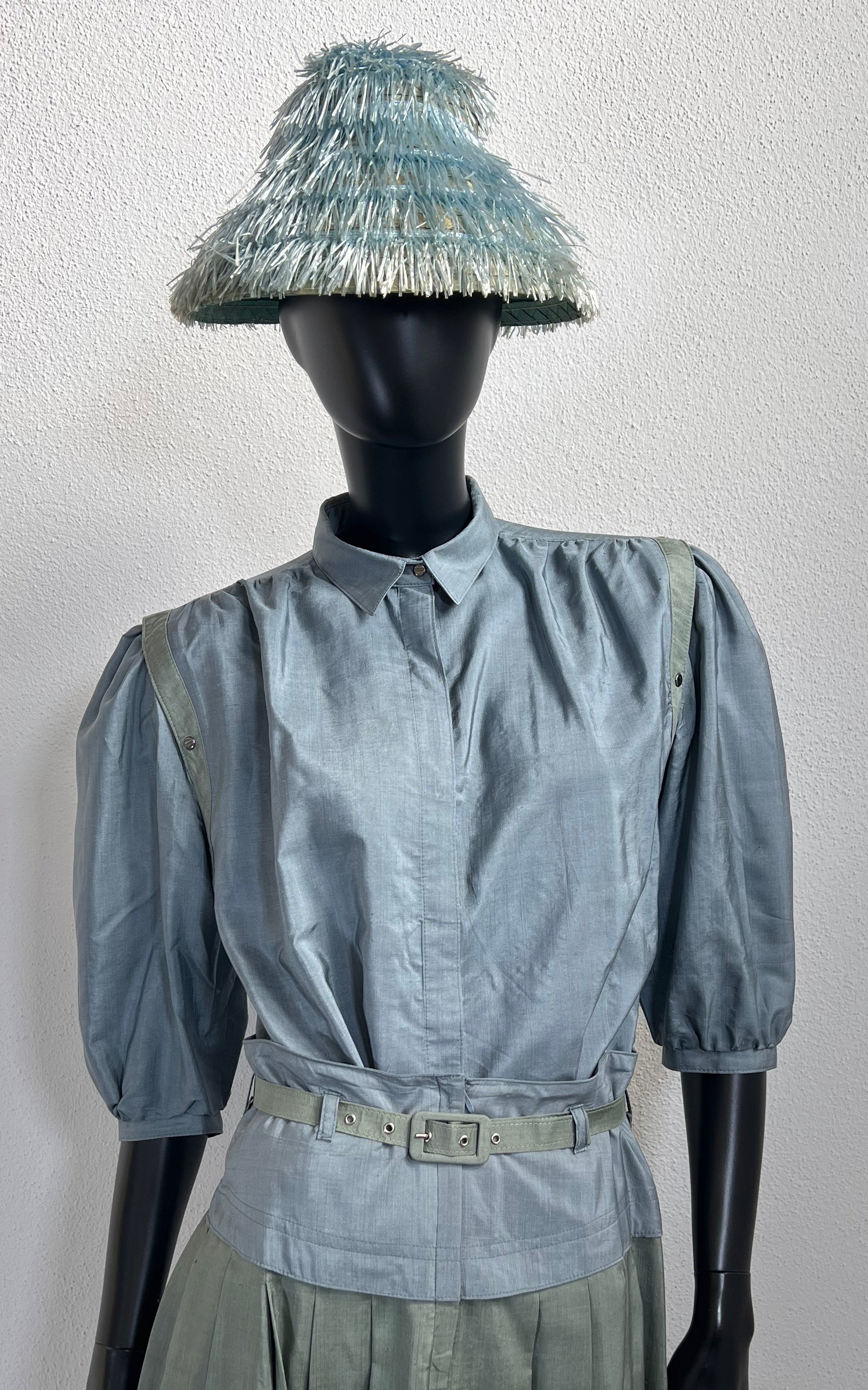 Vintage 80s Silk Costume