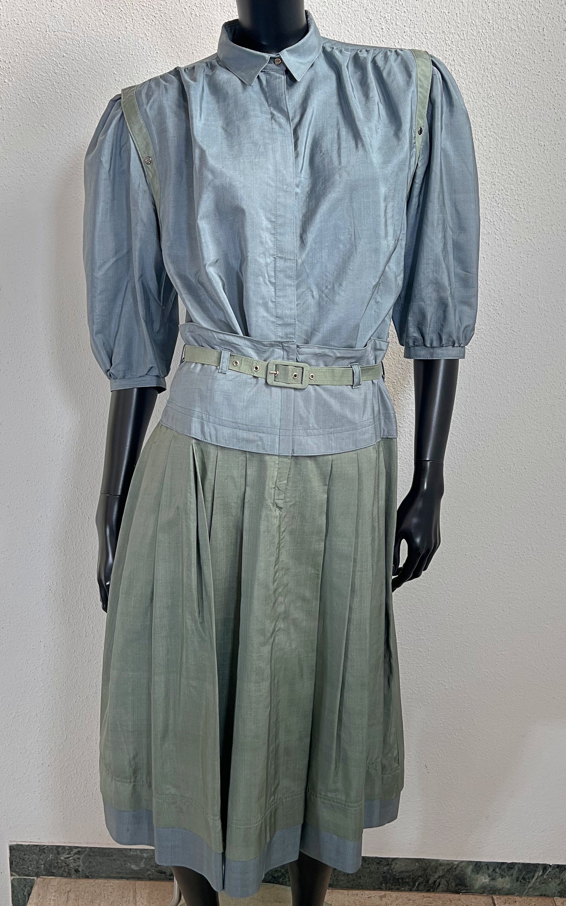 Vintage 80s Silk Costume