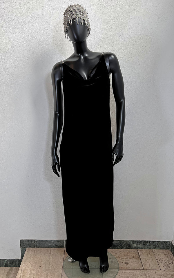 Vintage 90s Velvet Dress