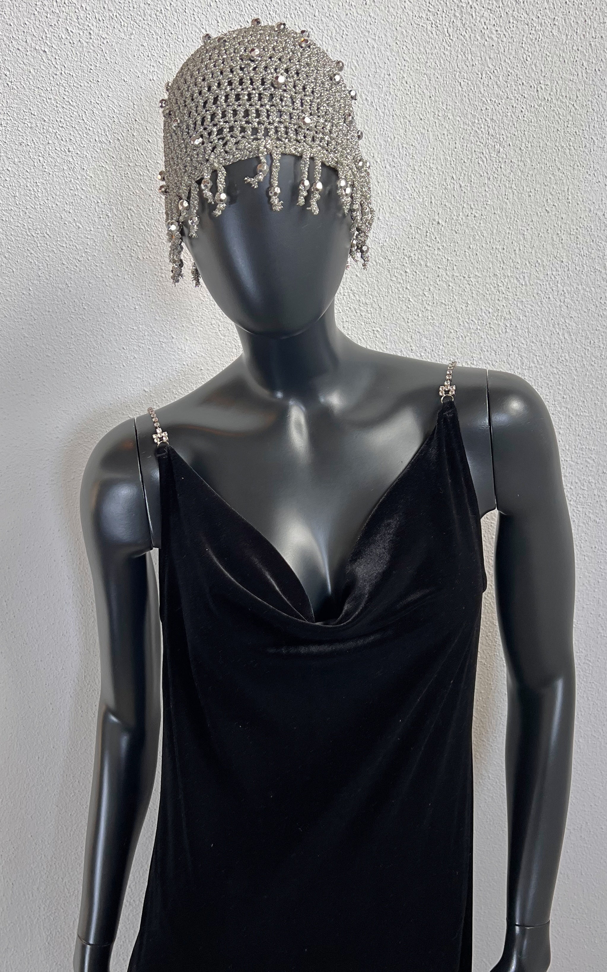 Vintage 90s Velvet Dress