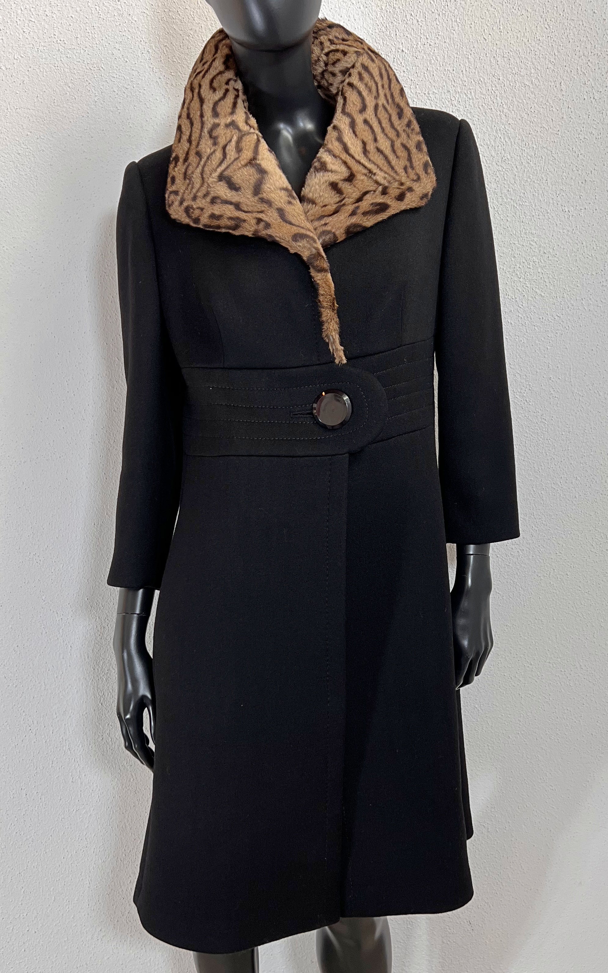 Cappotto di lana vintage anni '60