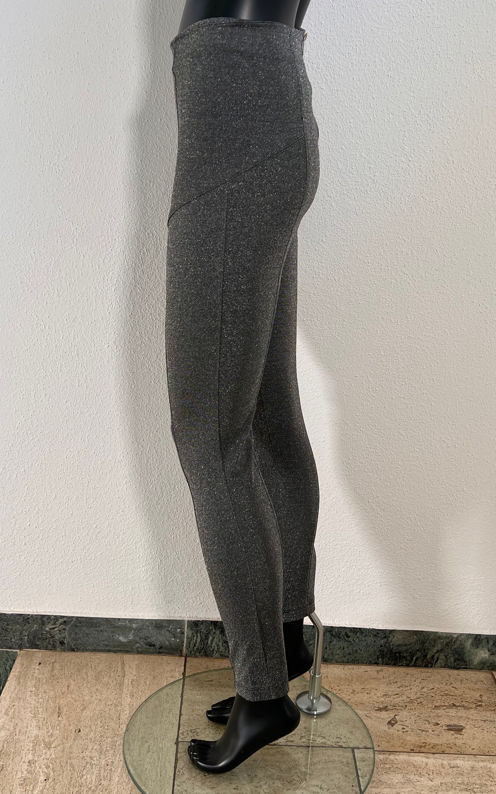 Vintage 70s Silver Disco Pants