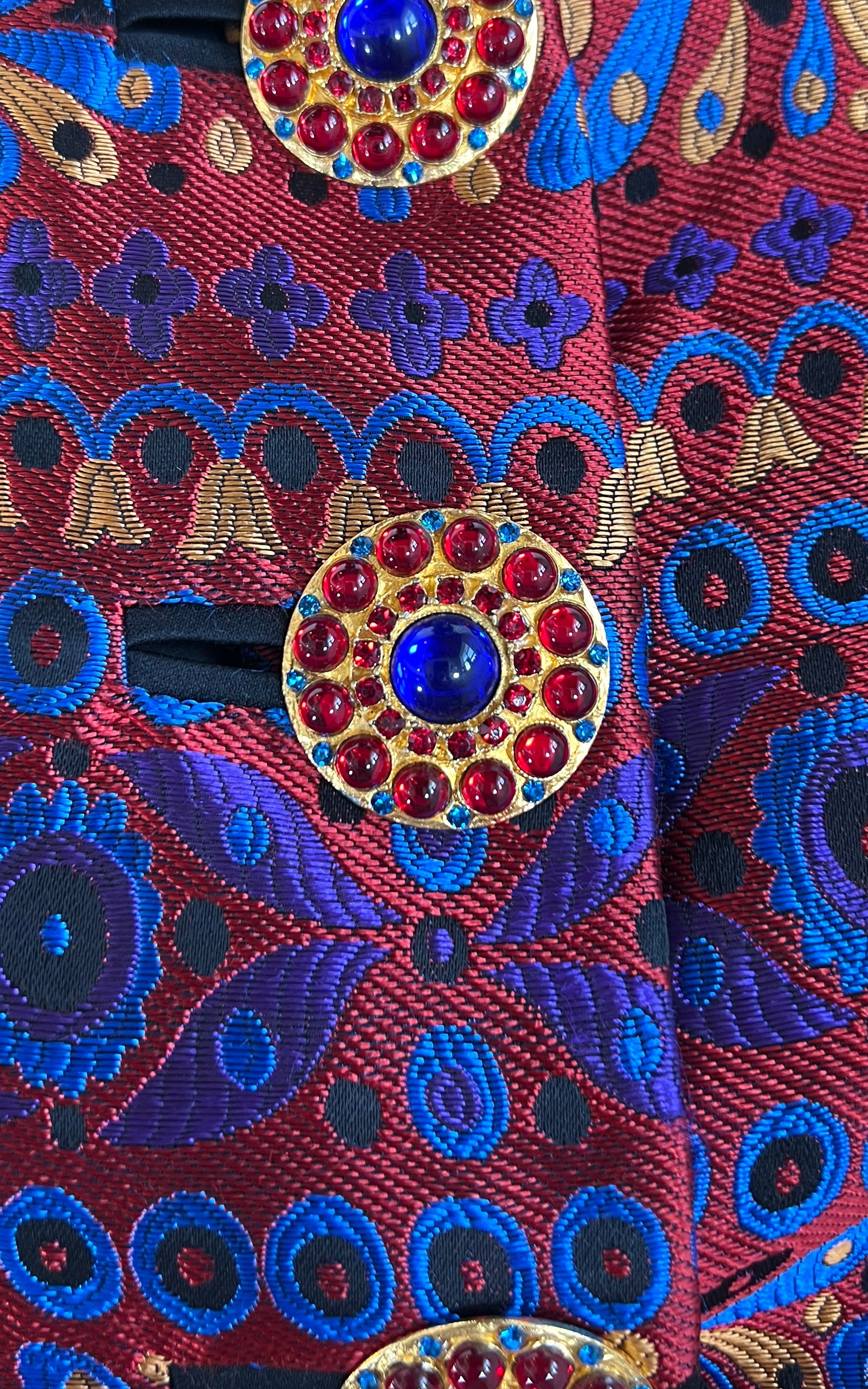 Iconic Yves Saint Laurent Brocade Jacket