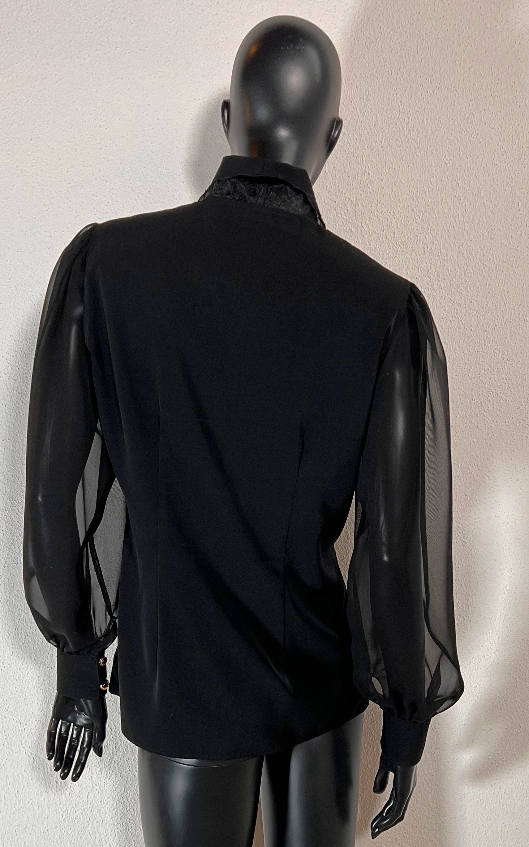 Camicetta trasparente vintage anni '90