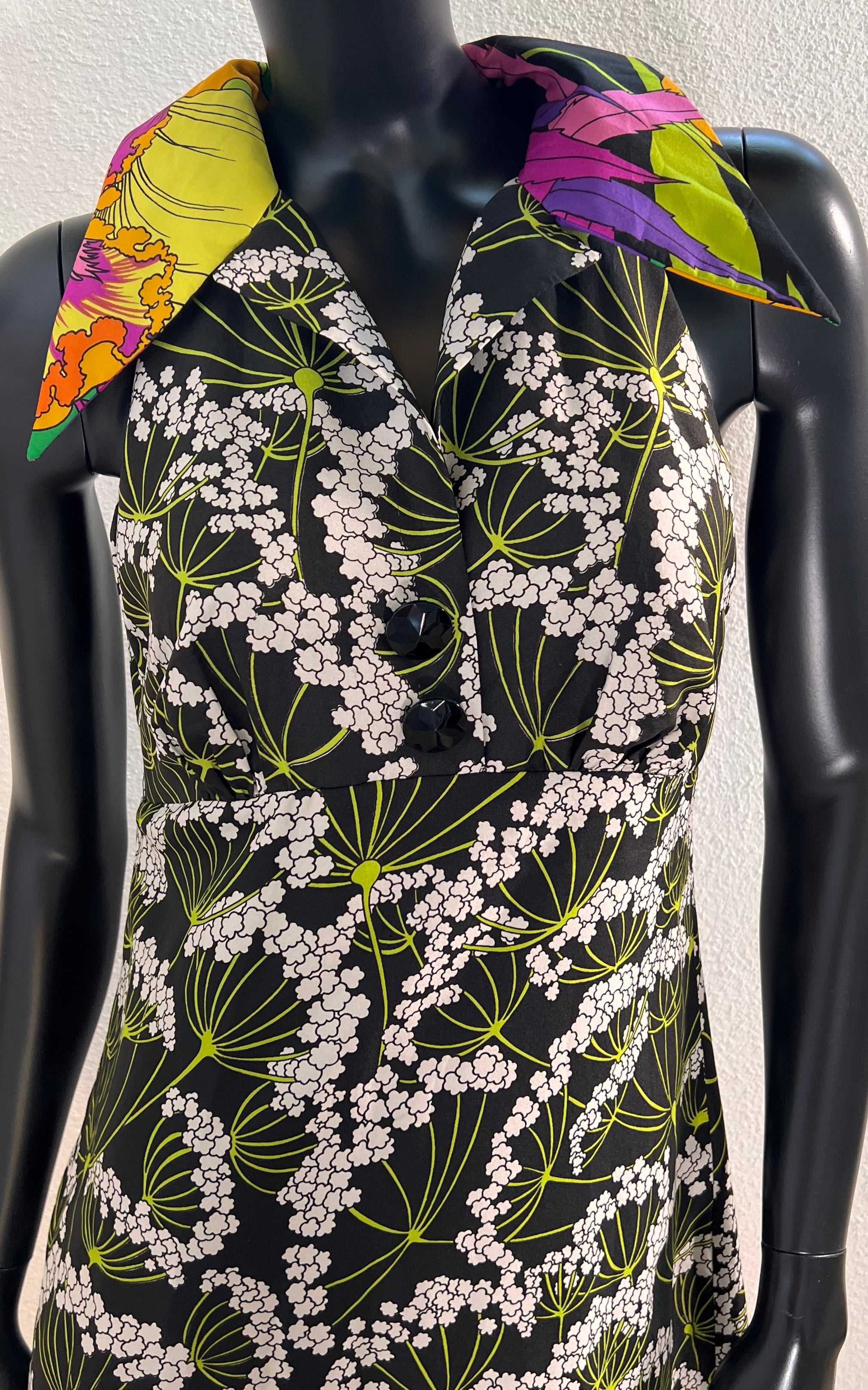 Vintage Gigi Psychedelic Hemlock Dress