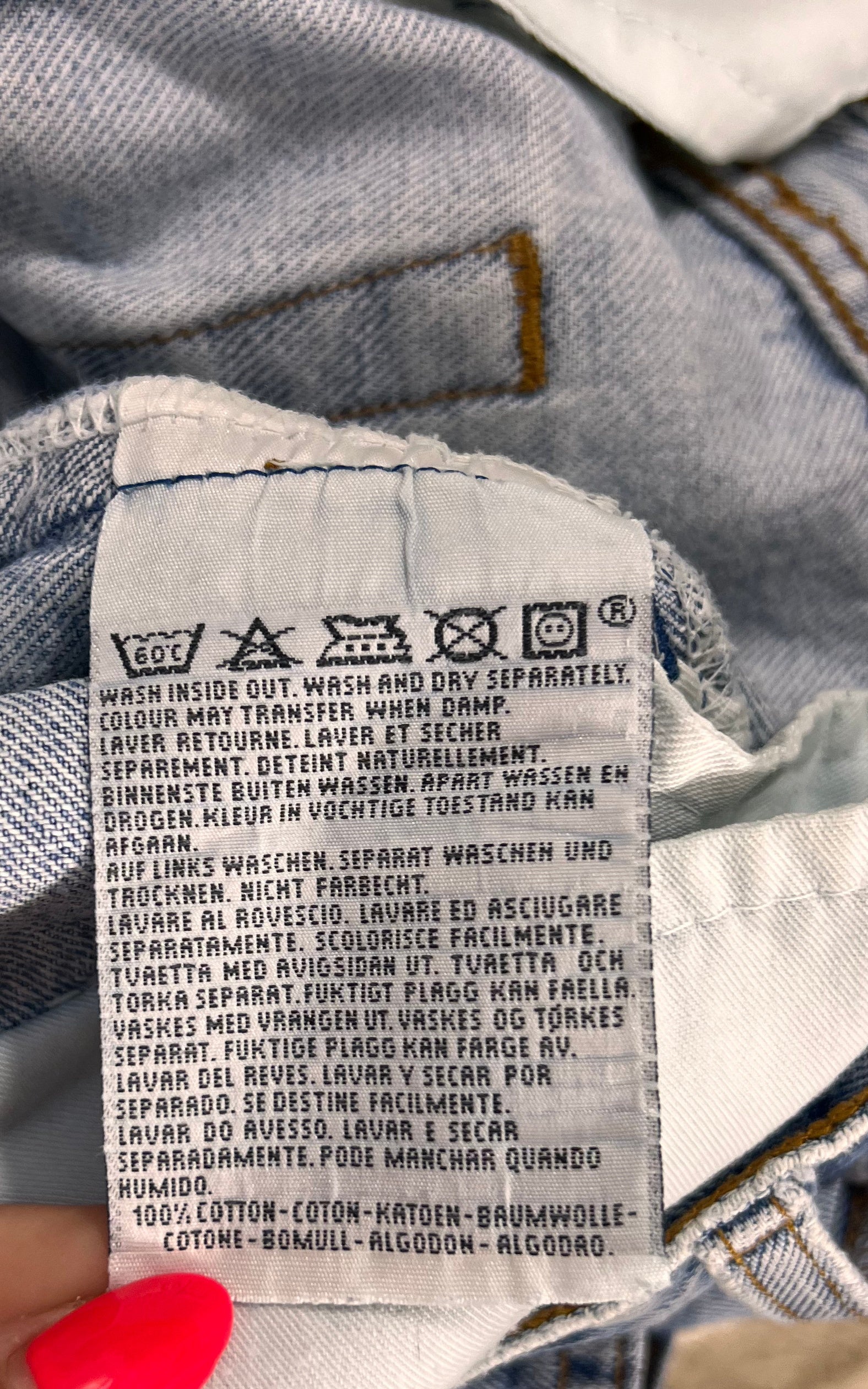 Vintage 1992 Levi’s 501 Jeans  Made in Poland – W29 L32