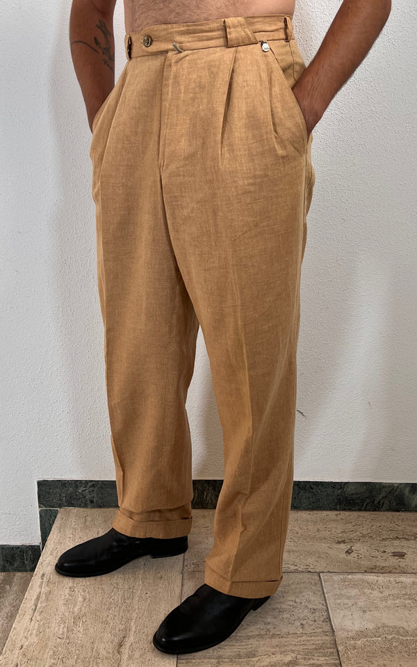 Vintage MENS 90s Pleated Trousers