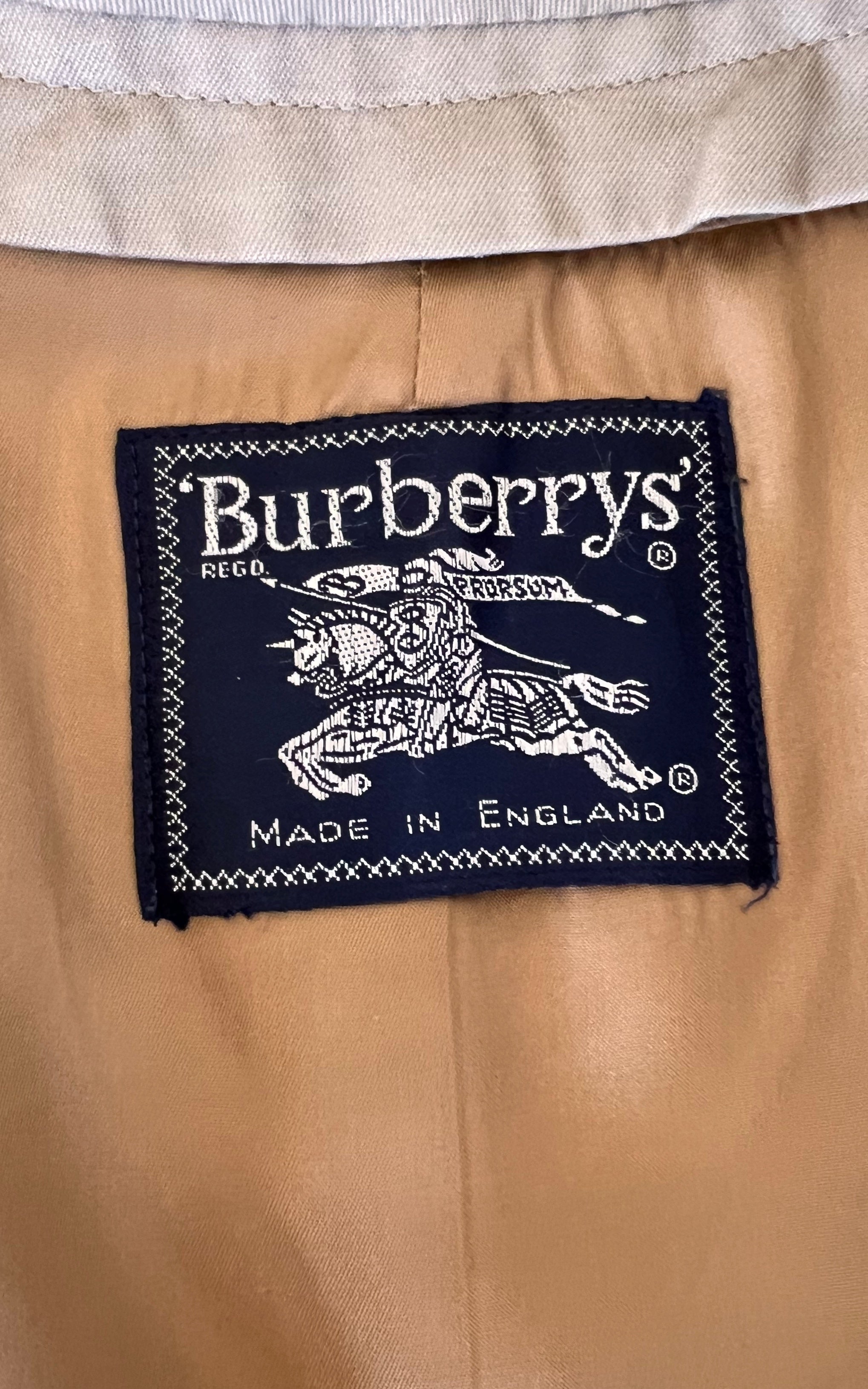 Vintage MENS Burberry Coat