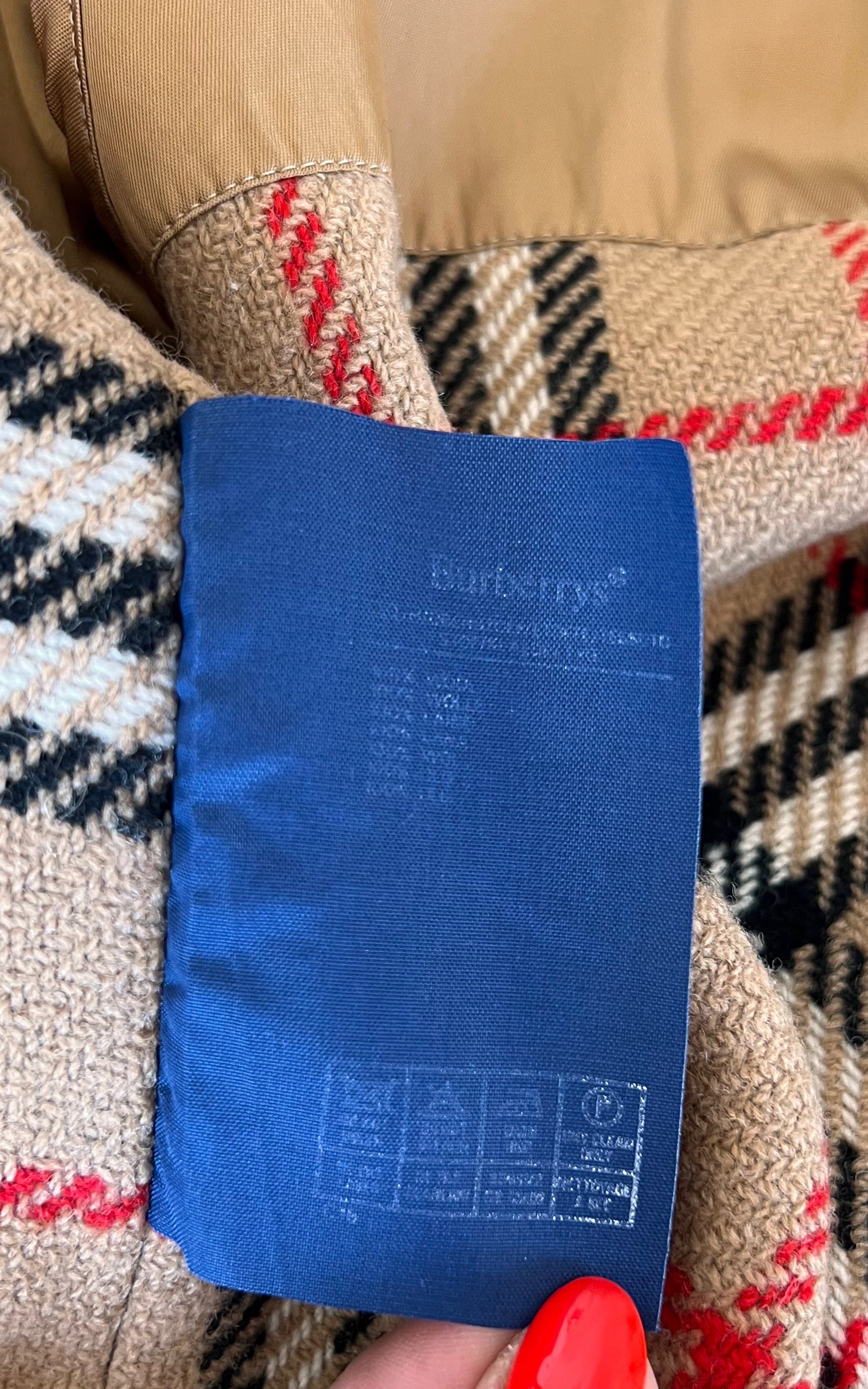 Vintage MENS Burberry Coat