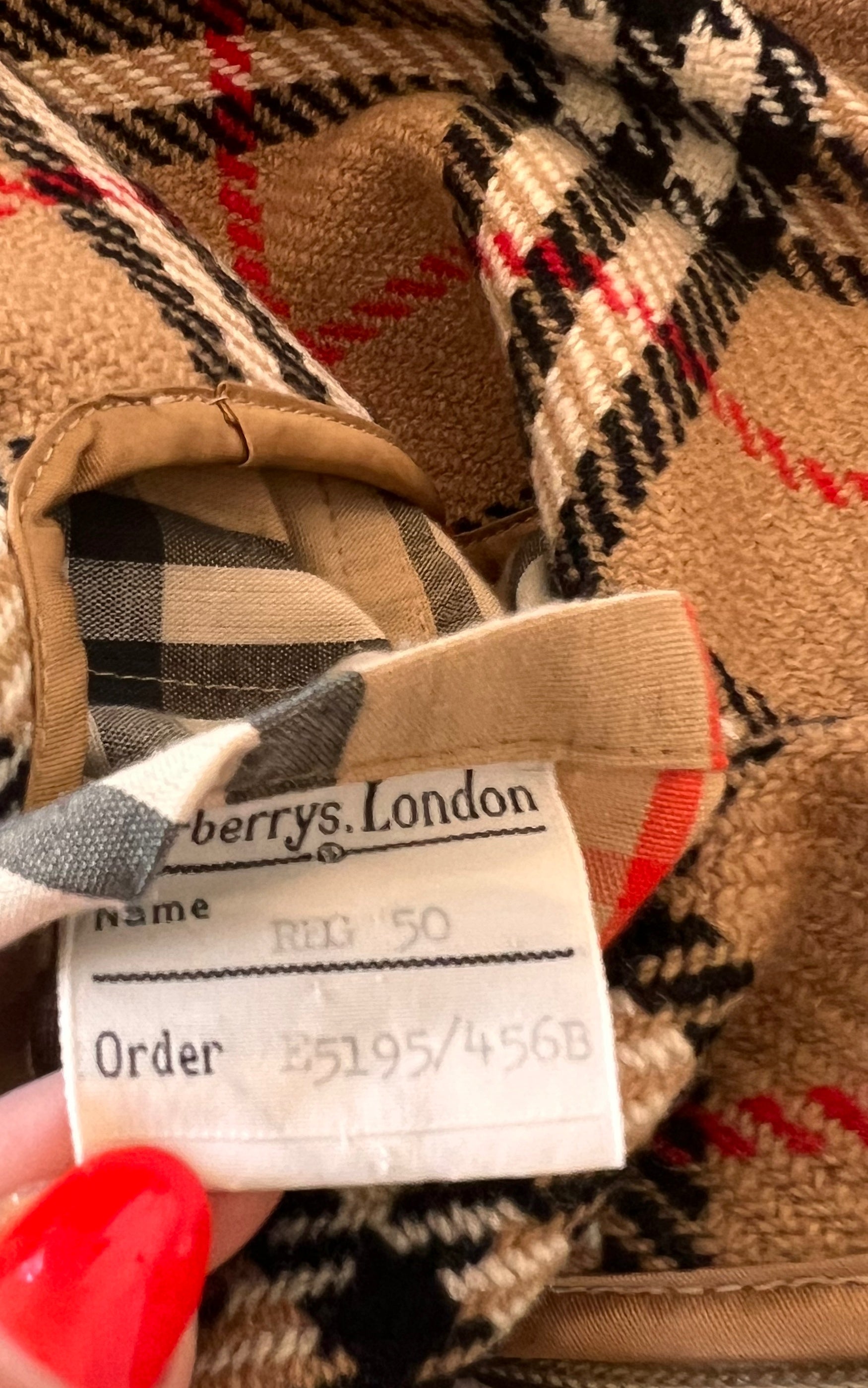 Vintage MENS Burberry Coat