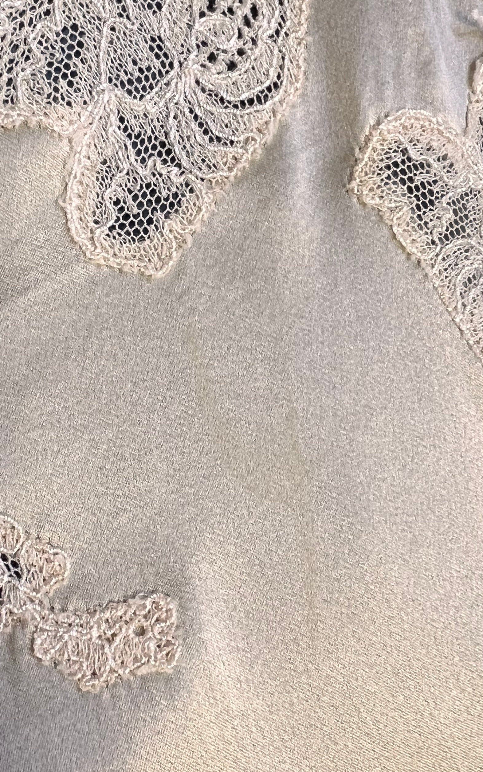 La Perla Ivory Silk Lace Maxi Dress