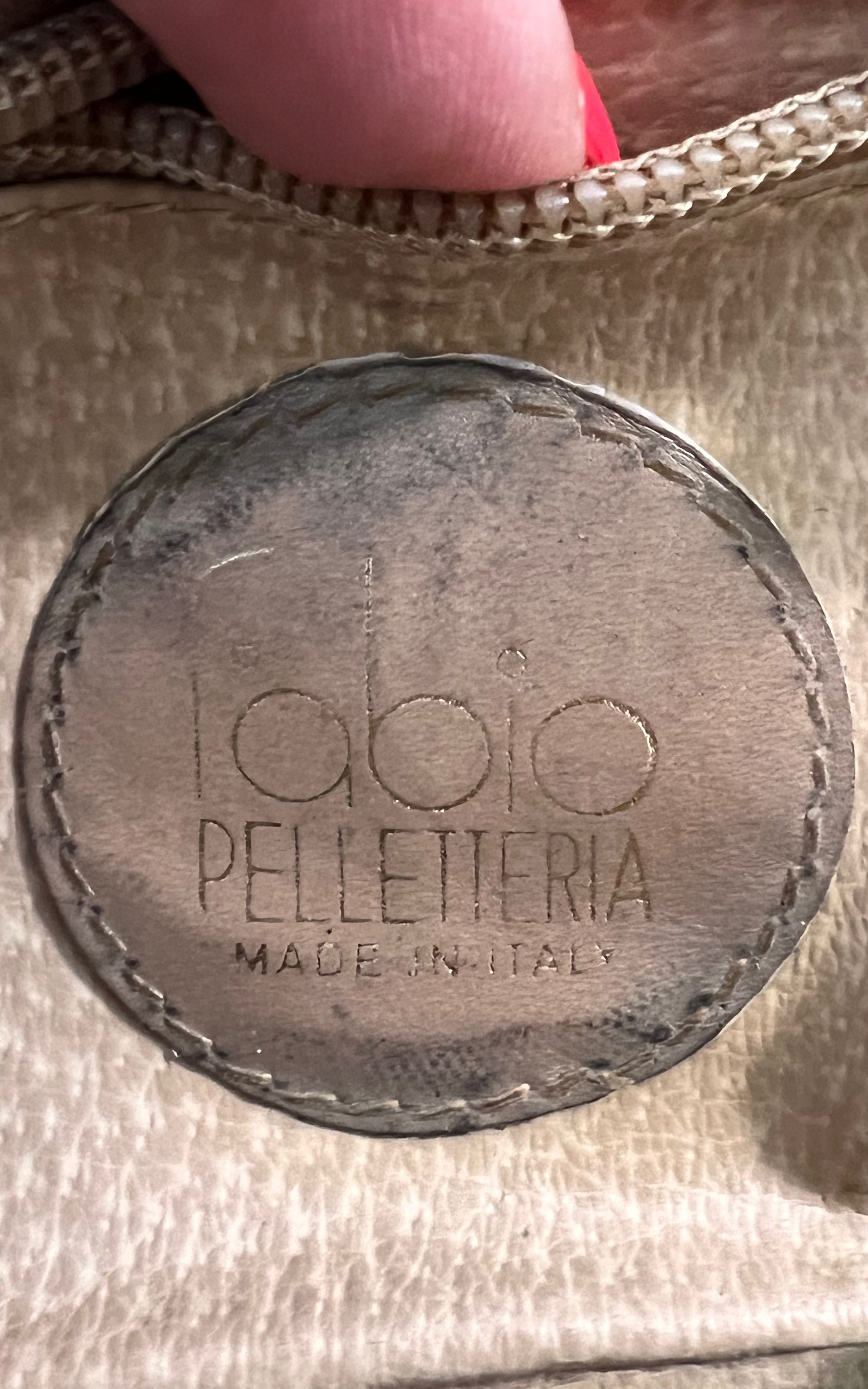 Vintage Fabio Leather Clutch