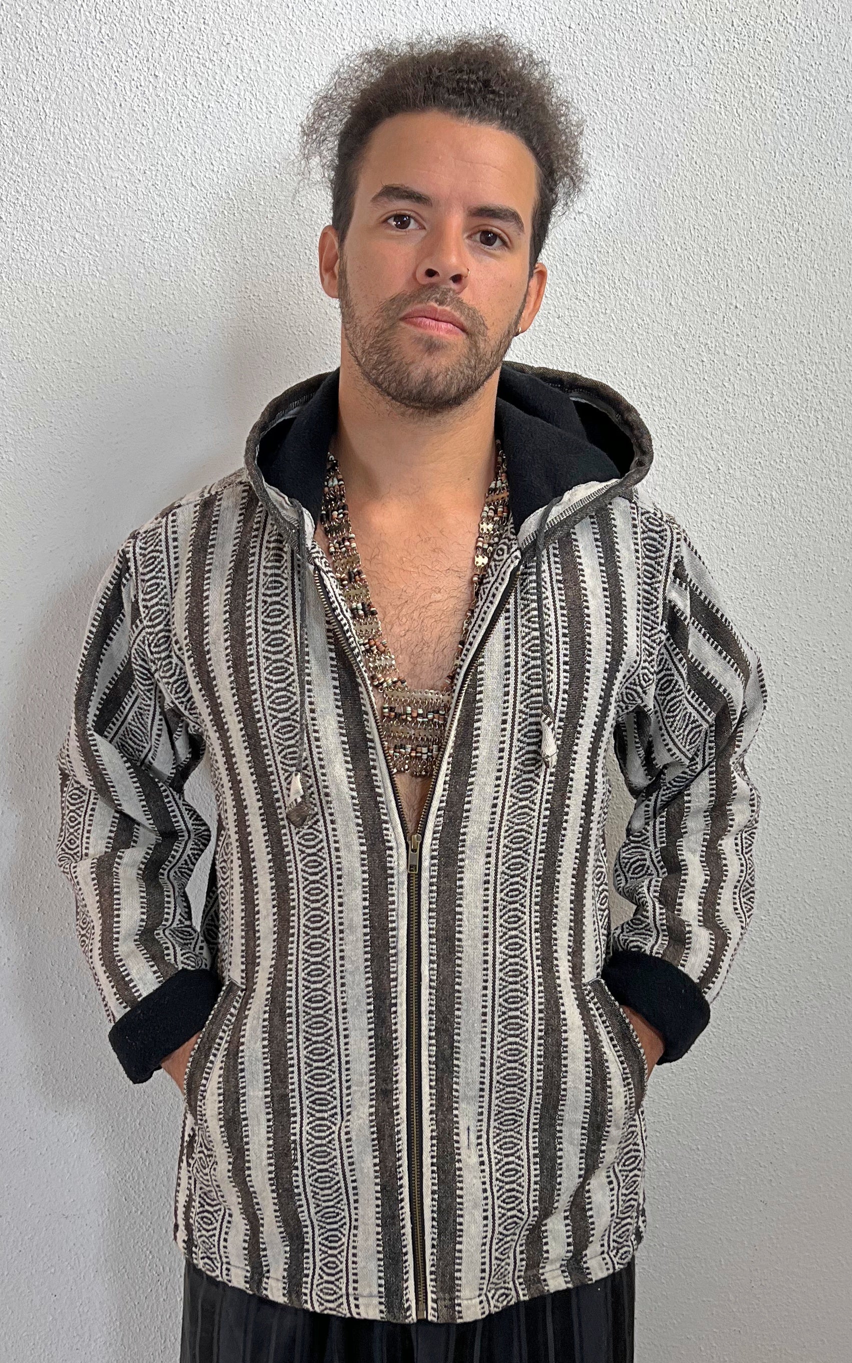 Vintage MENS Mexican Baja Jacket