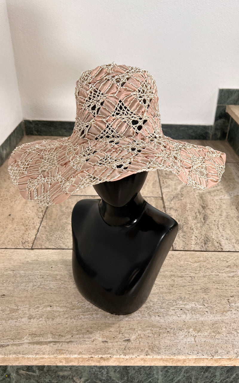 Vintage 70s Straw Hat