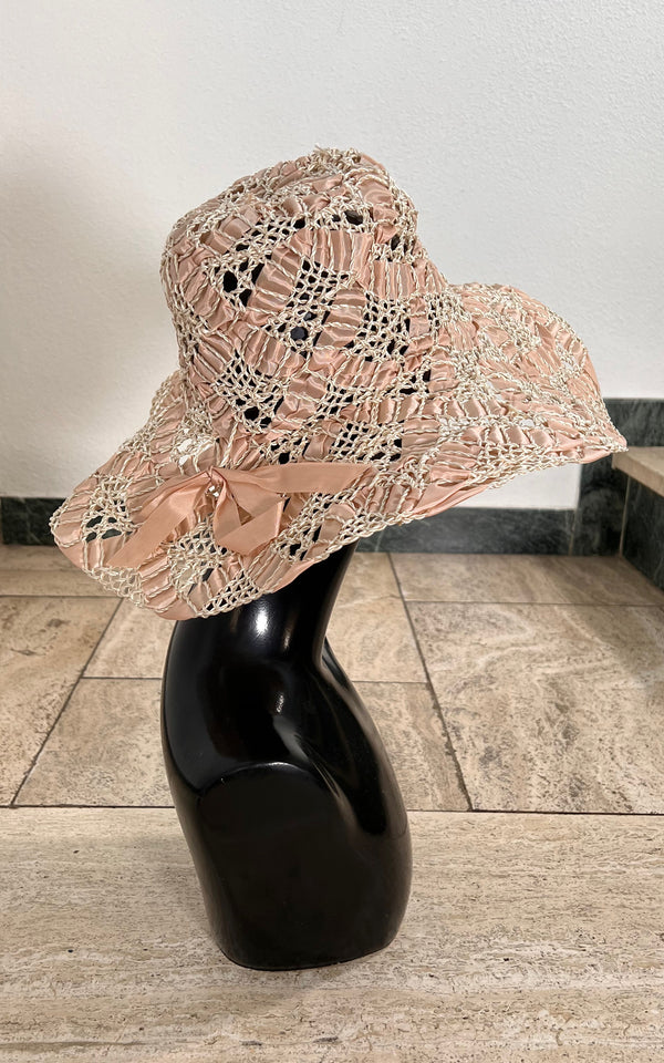 Vintage 70s Straw Hat