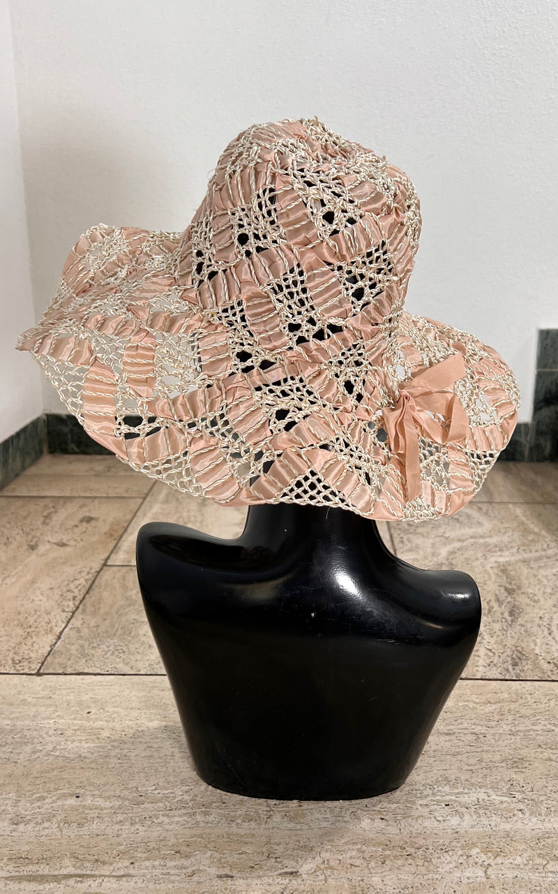 Vintage 70s Straw Hat