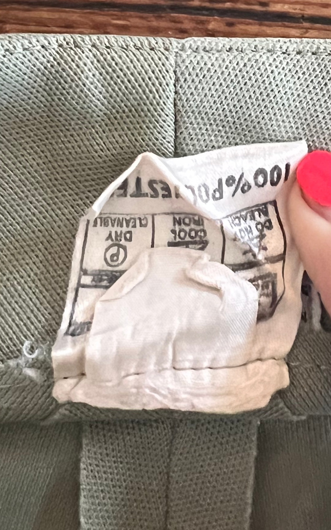 Pantaloni vintage Curtissa London Sage Flare anni '70