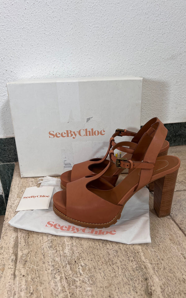 See by Chloé Platform Heels 41