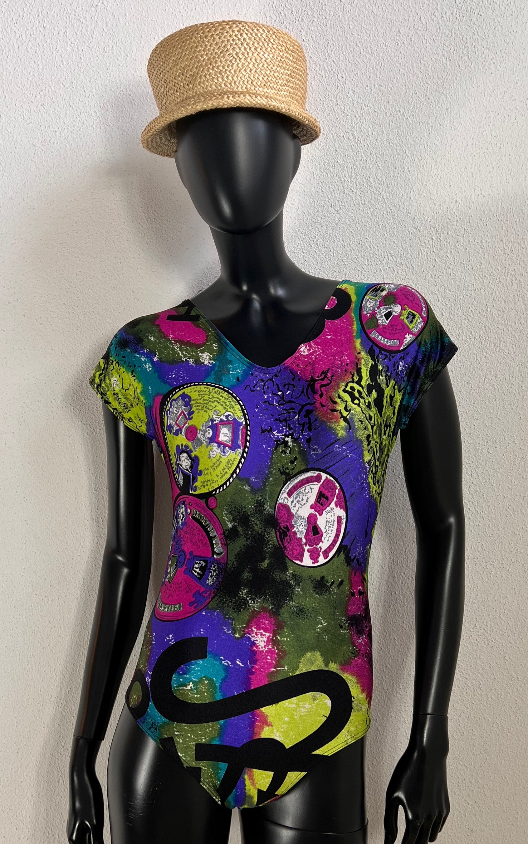 Vintage 90s Gym Body Suit