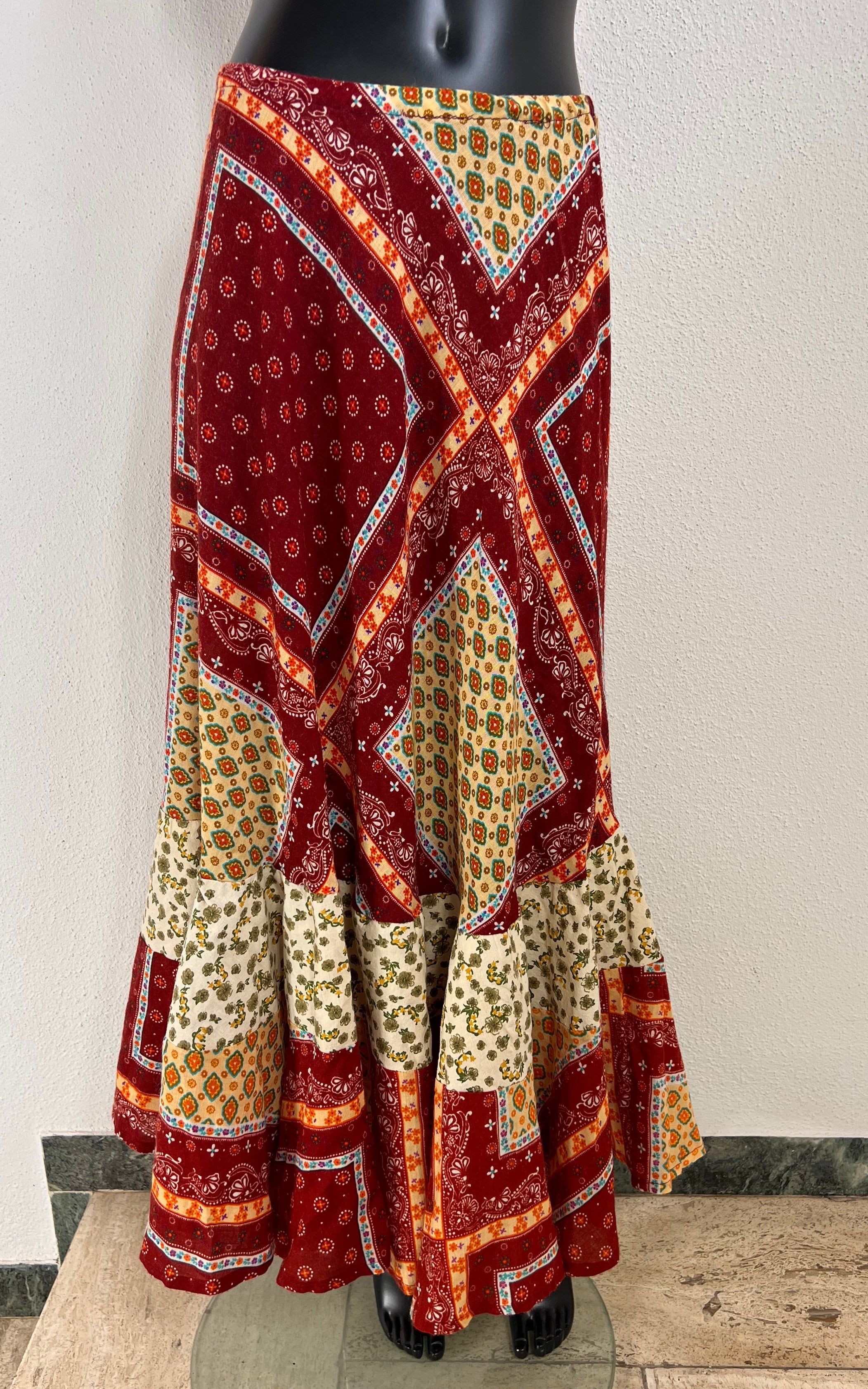 Vintage Handmade 70s Skirt