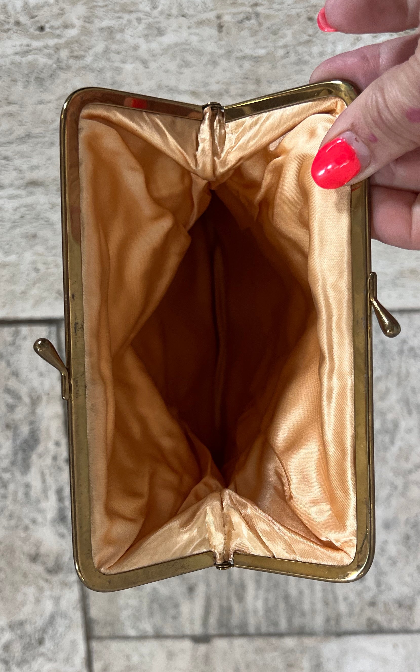 Vintage Needlepoint Pouch