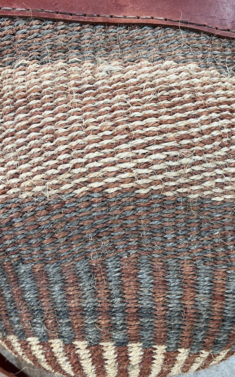 Vintage Large African Raffia Bag