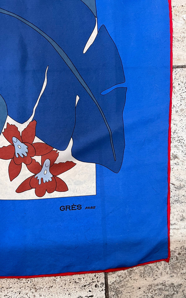 Vintage Grés Paris Silk Foulard