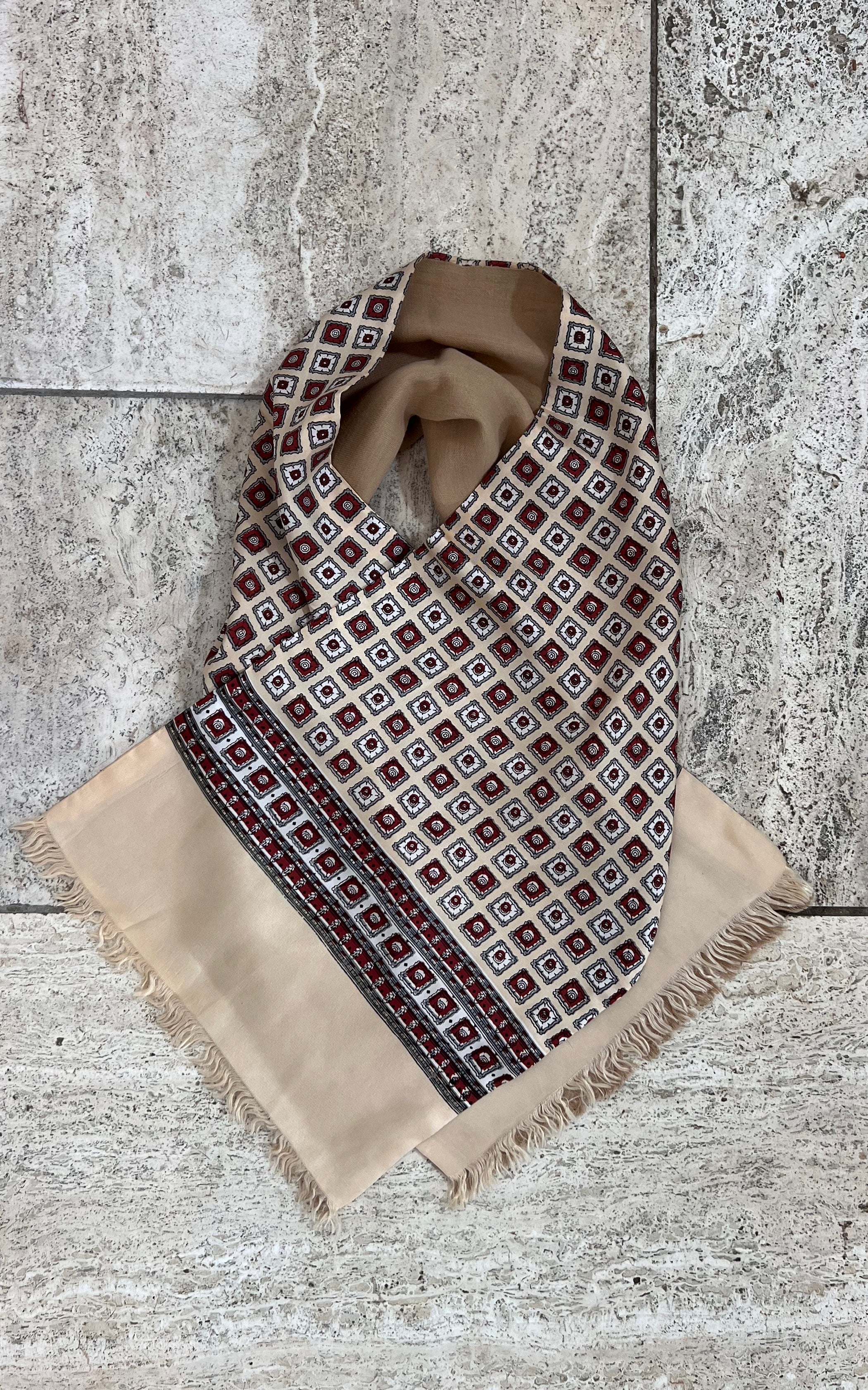 Vintage MENS Silk Scarf