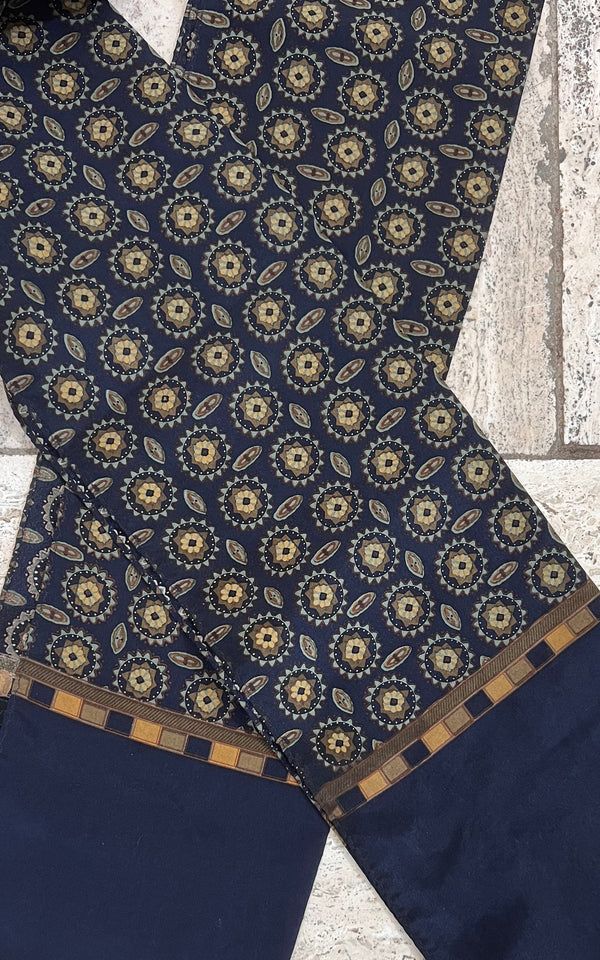 Vintage MENS Silk Skinny Scarf