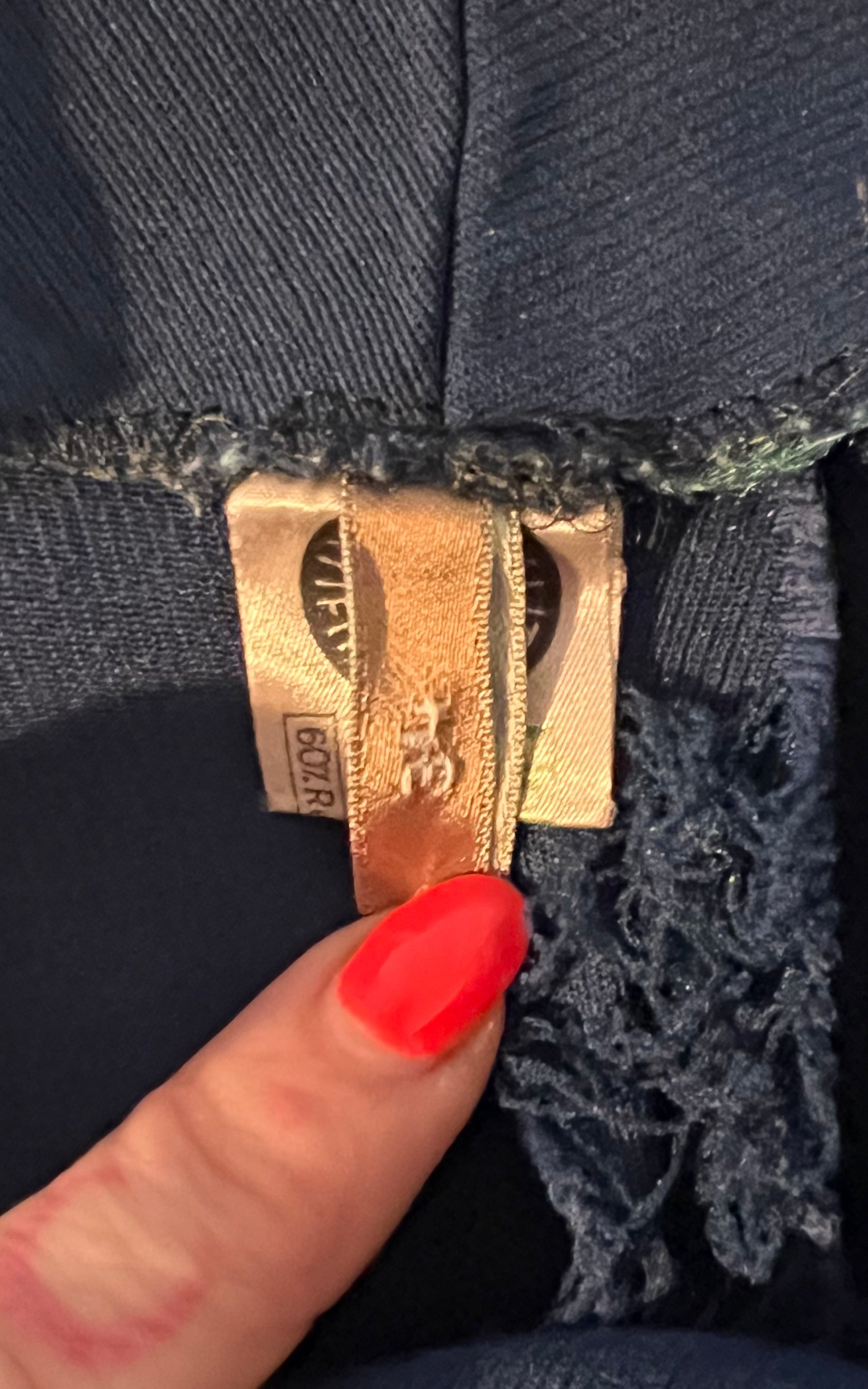 Pantaloni da marinaio vintage anni '70