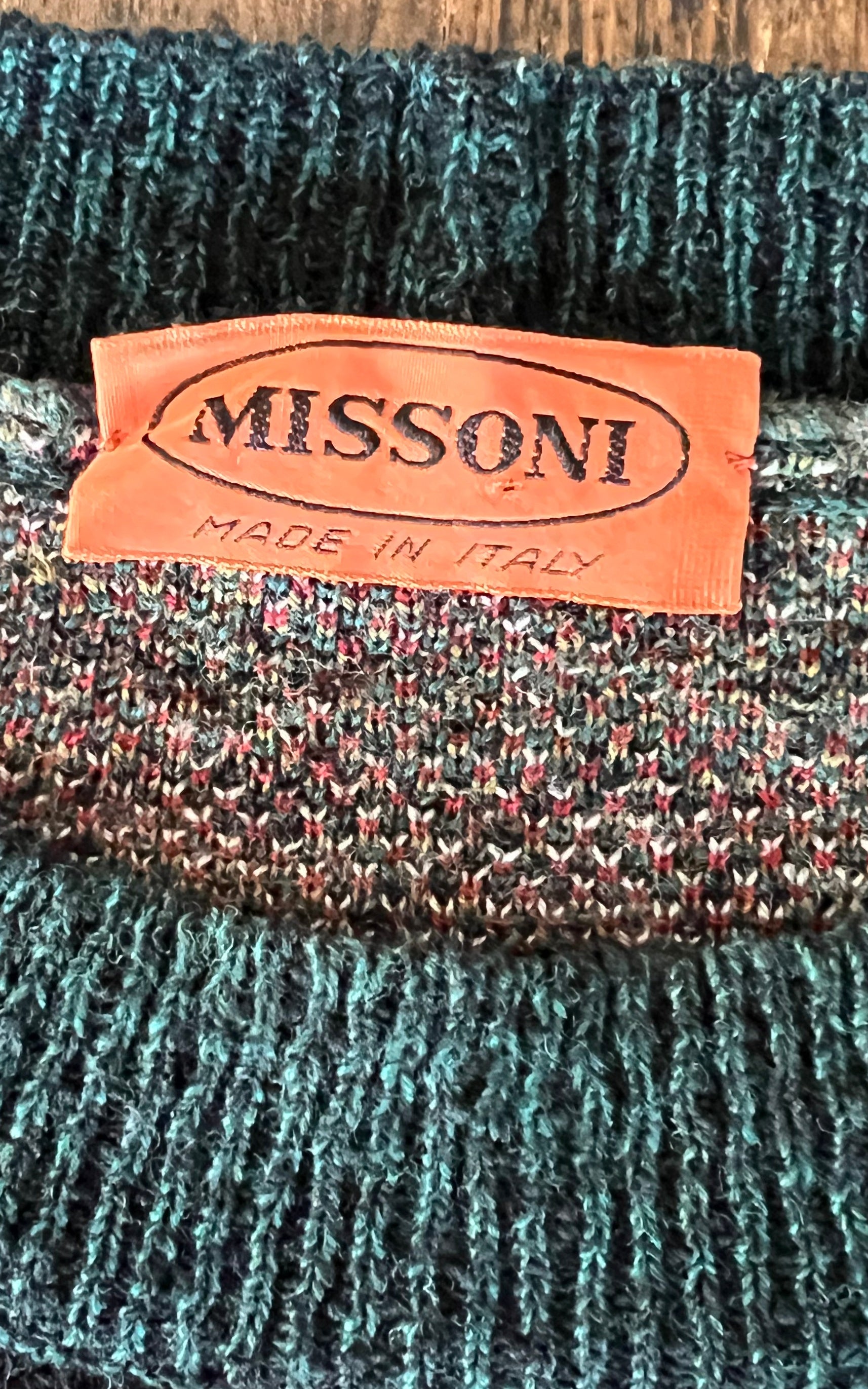 Vintage MENS Missoni Houses Sweater