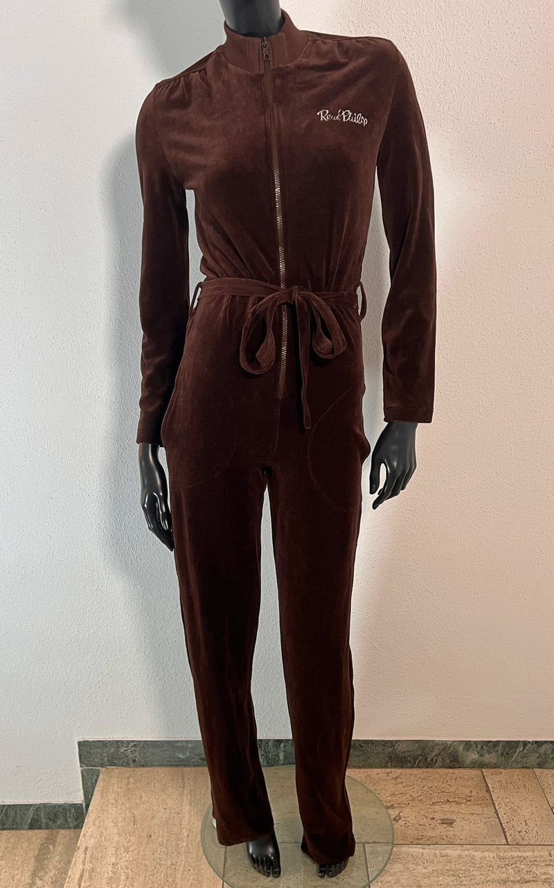 Vintage 70s Velvet Jumpsuit