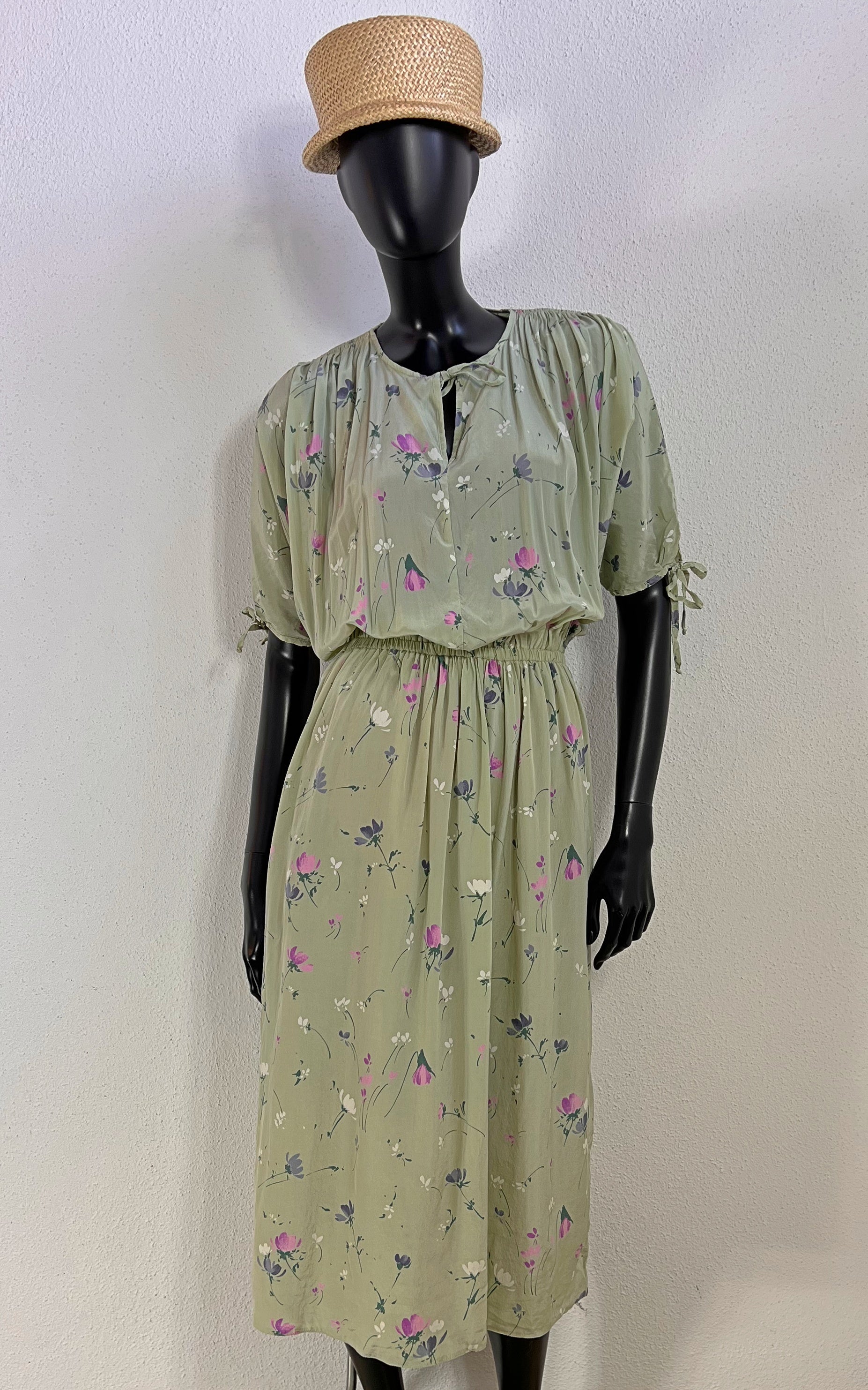 Vintage Impressionen by Karl Lagerfeld Silk Dress